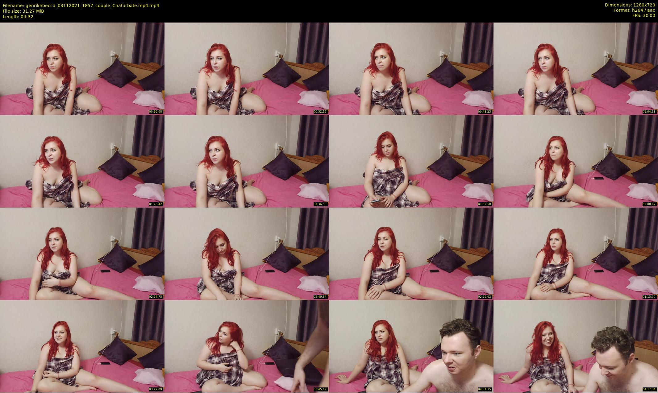 genrikhbecca — 5 minute Chaturbate couple cam show recording, 720p, Nov 3, 2021