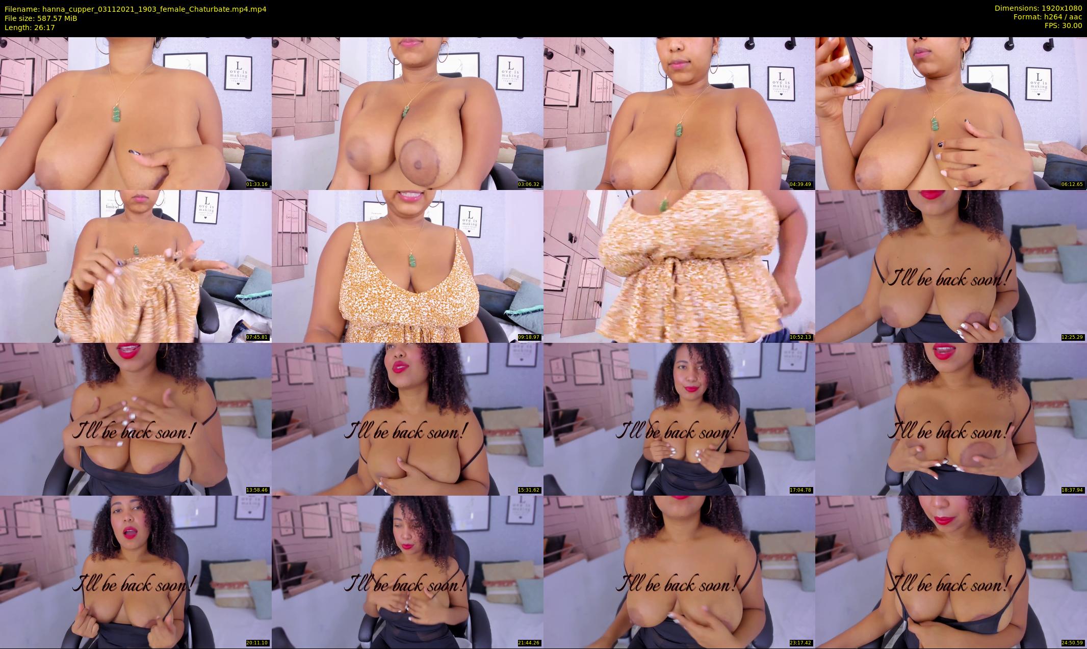 hanna_cupper — 27 minute Chaturbate female cam show recording, 1080p, Nov 3, 2021