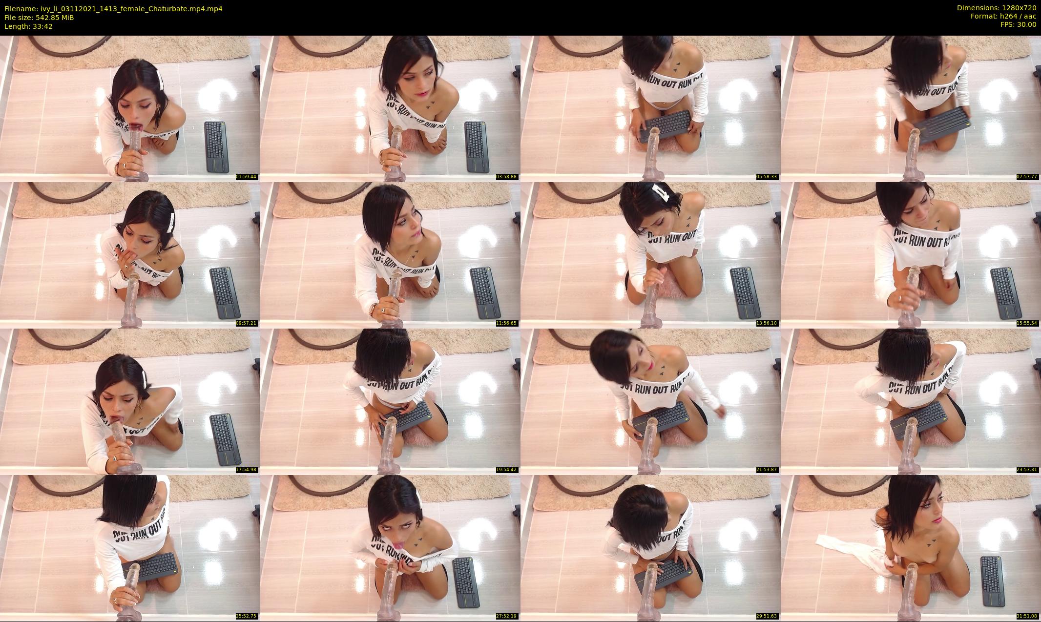 ivy_li — 34 minute Chaturbate female cam show recording, 720p, Nov 3, 2021