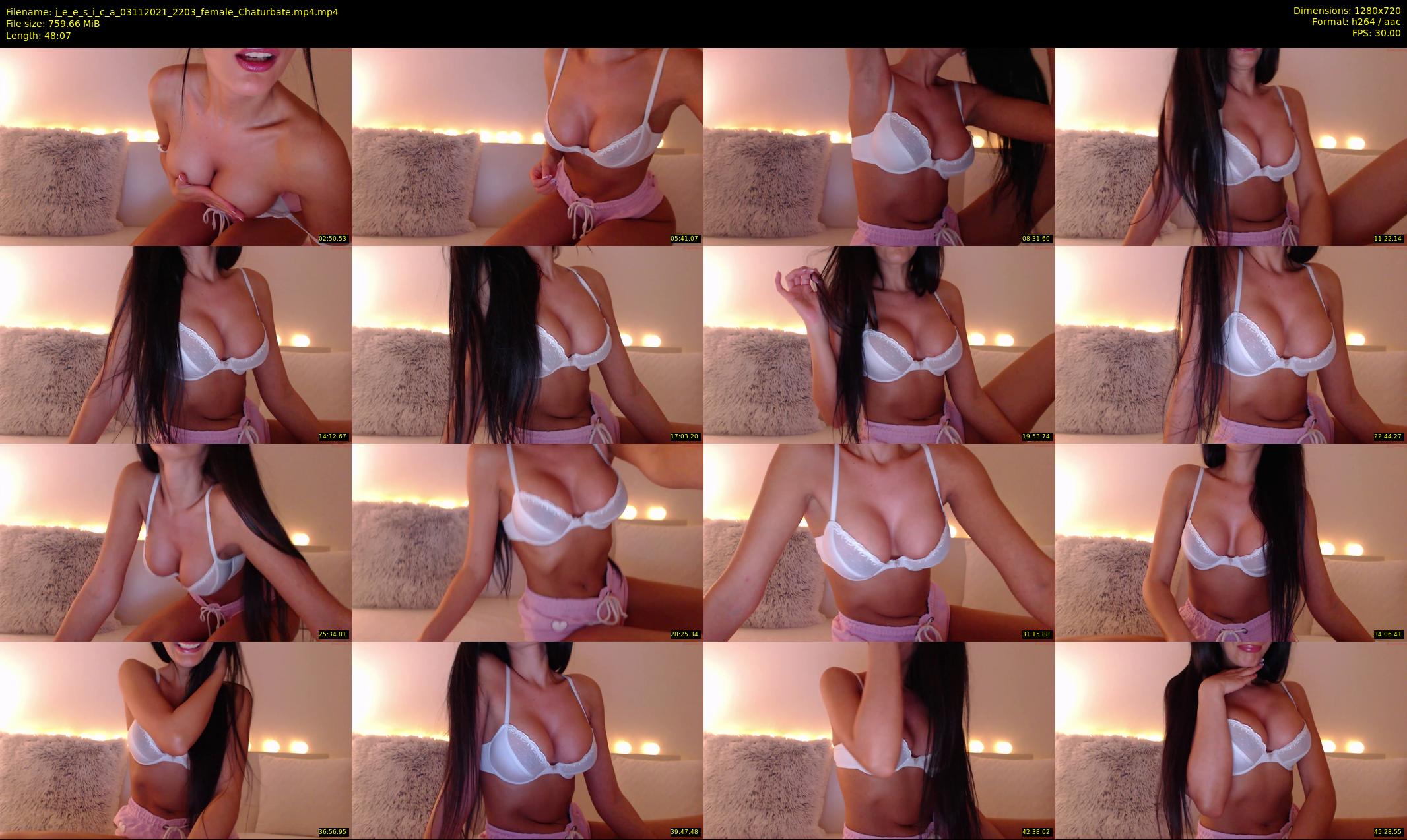j_e_e_s_i_c_a — 49 minute Chaturbate female cam show recording, 720p, Nov 3, 2021