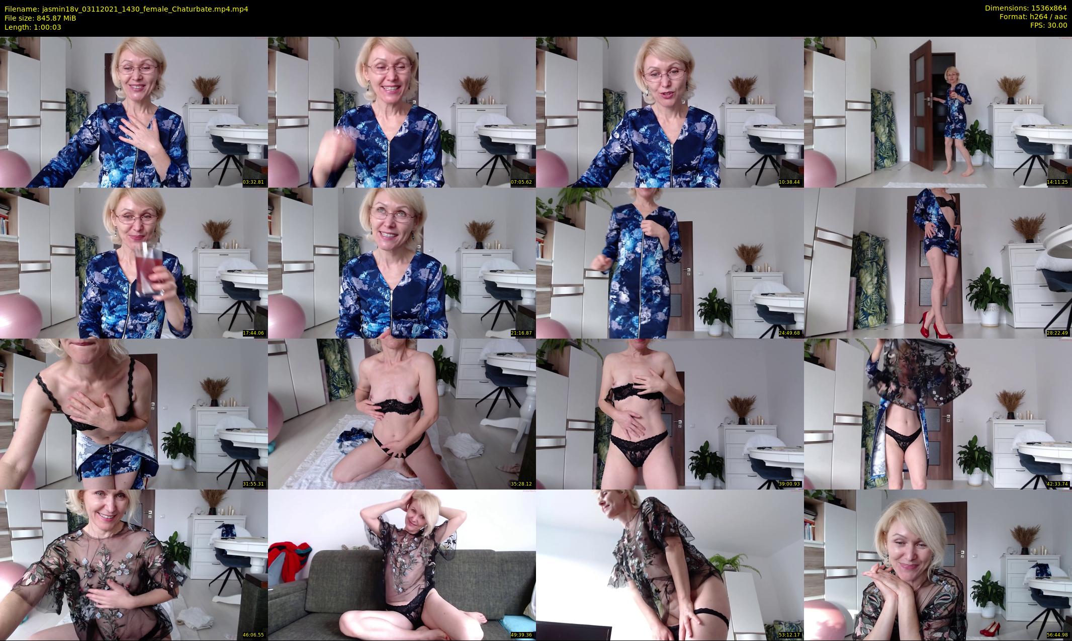 jasmin18v — 61 minute Chaturbate female cam show recording, 720p, Nov 3, 2021