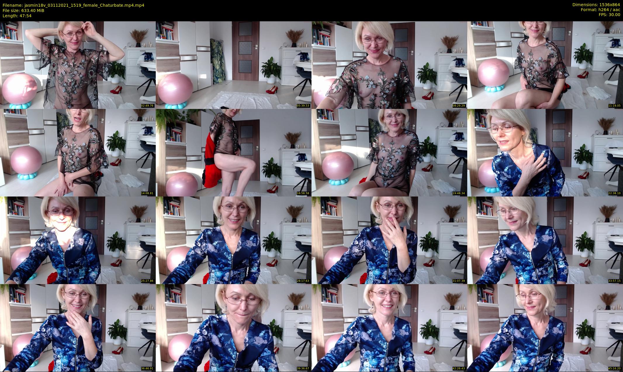 jasmin18v — 48 minute Chaturbate female cam show recording, 720p, Nov 3, 2021