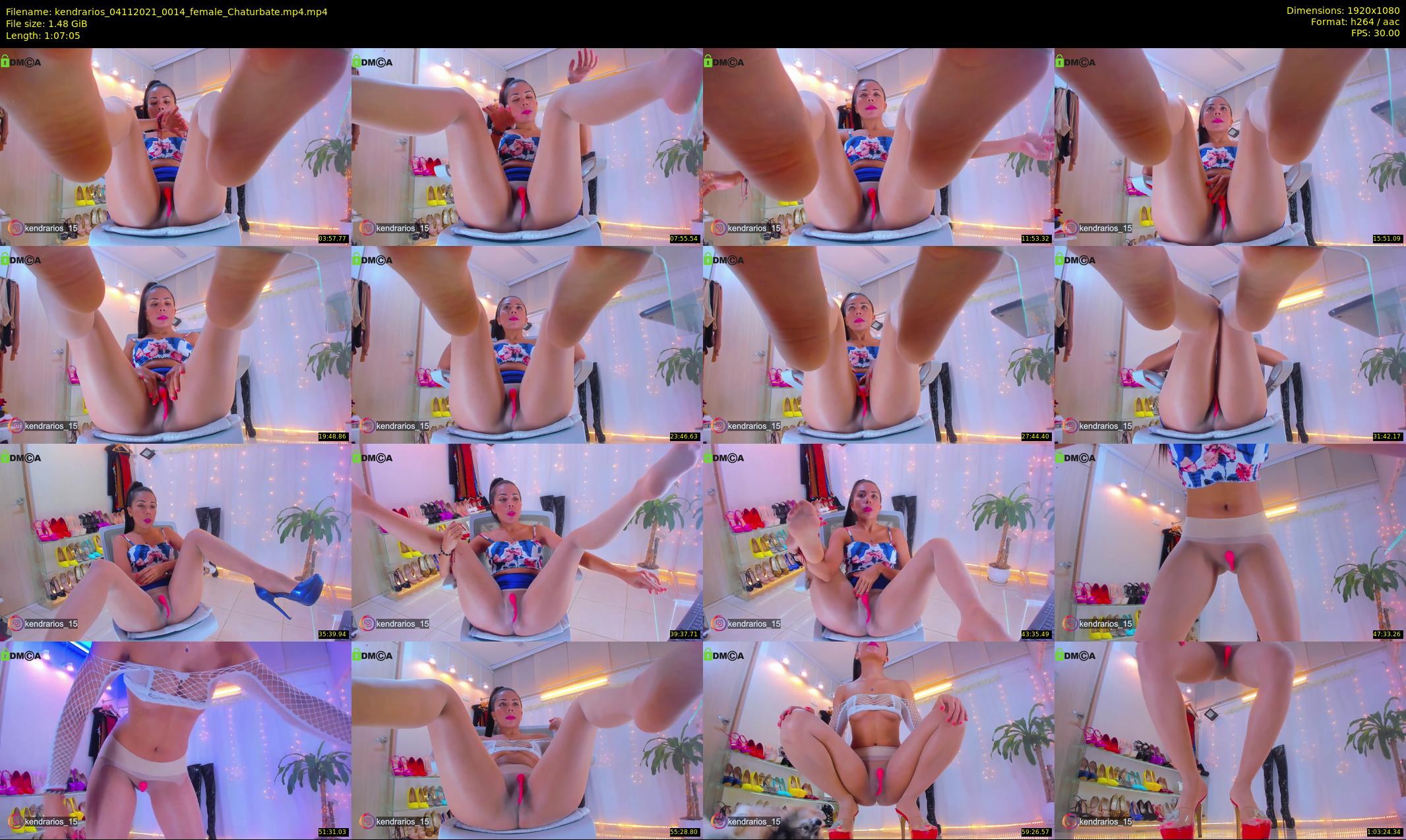 kendrarios — 68 minute Chaturbate female cam show recording, 1080p, Nov 4, 2021