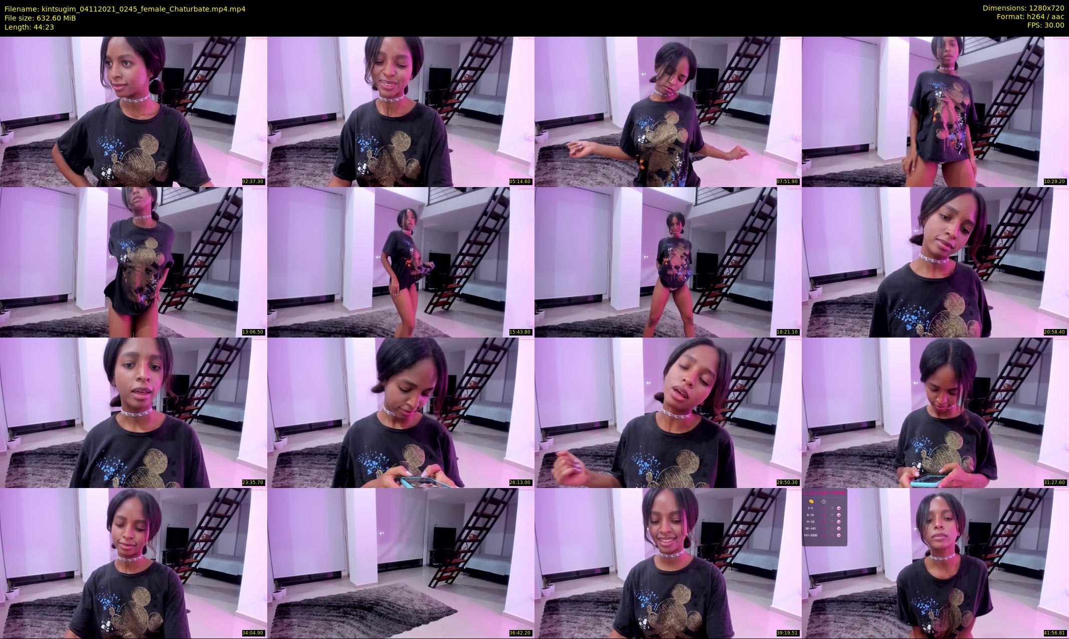 kintsugim — 45 minute Chaturbate female cam show recording, 720p, Nov 4, 2021