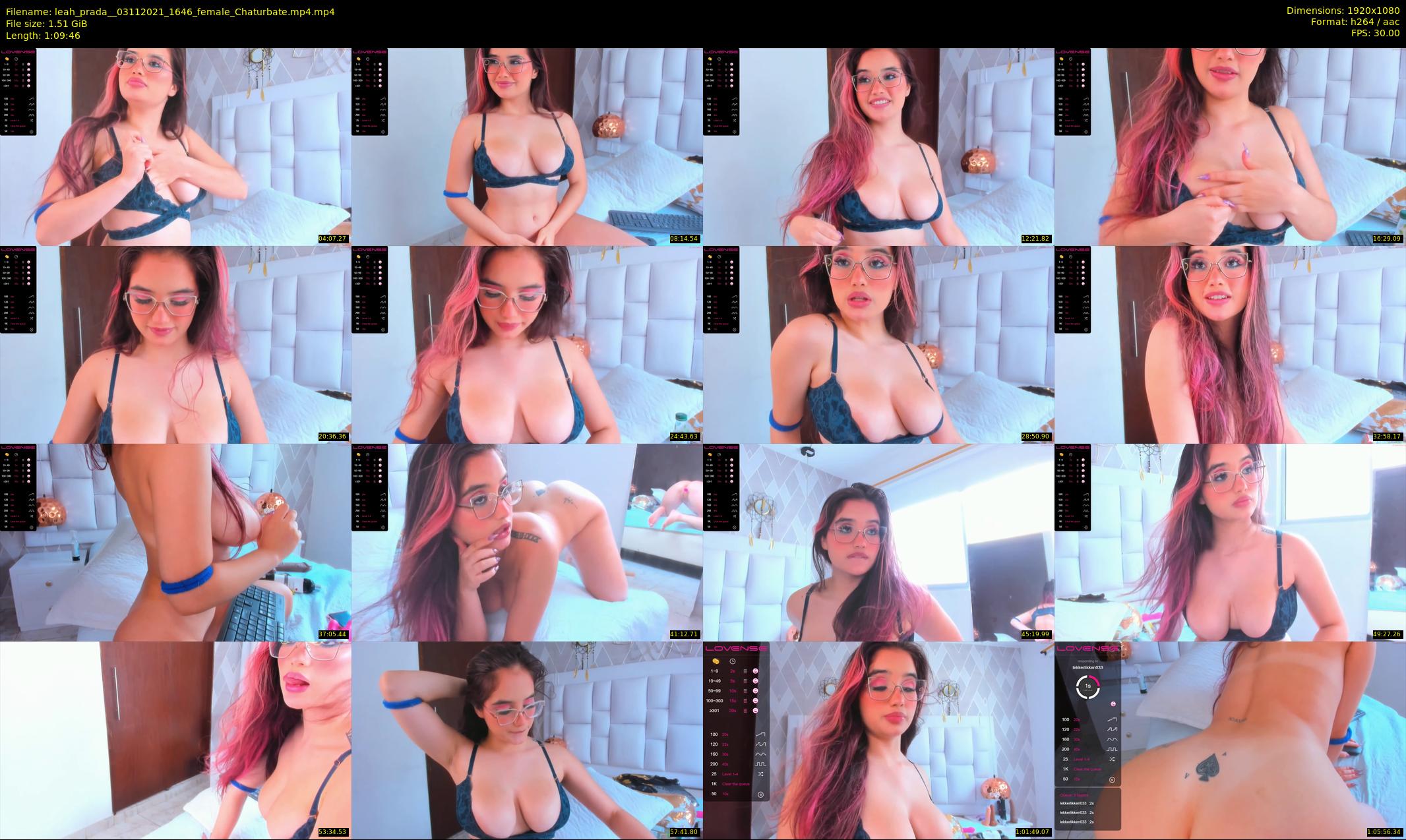 leah_prada_ — 70 minute Chaturbate female cam show recording, 1080p, Nov 3, 2021