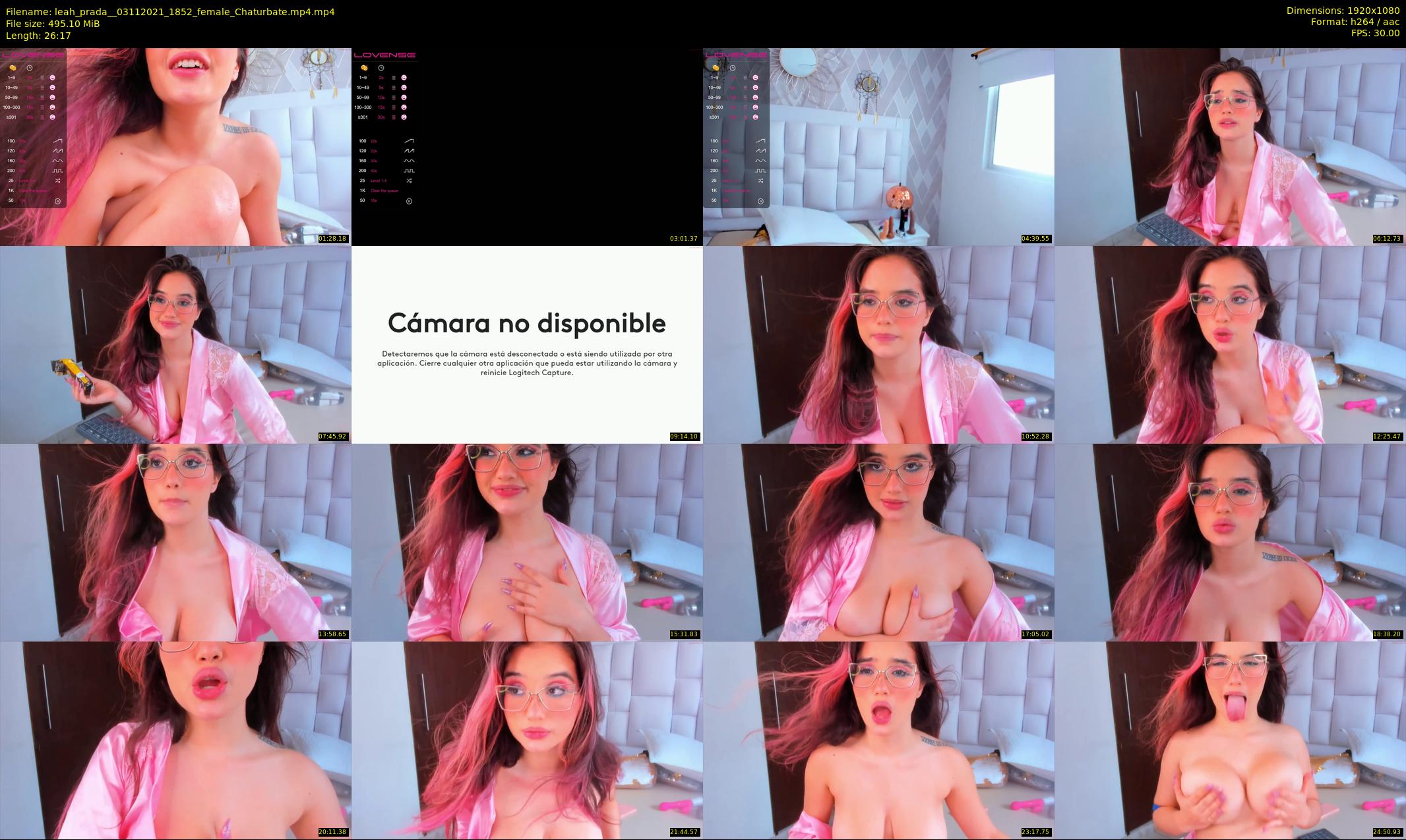 leah_prada_ — 27 minute Chaturbate female cam show recording, 1080p, Nov 3, 2021