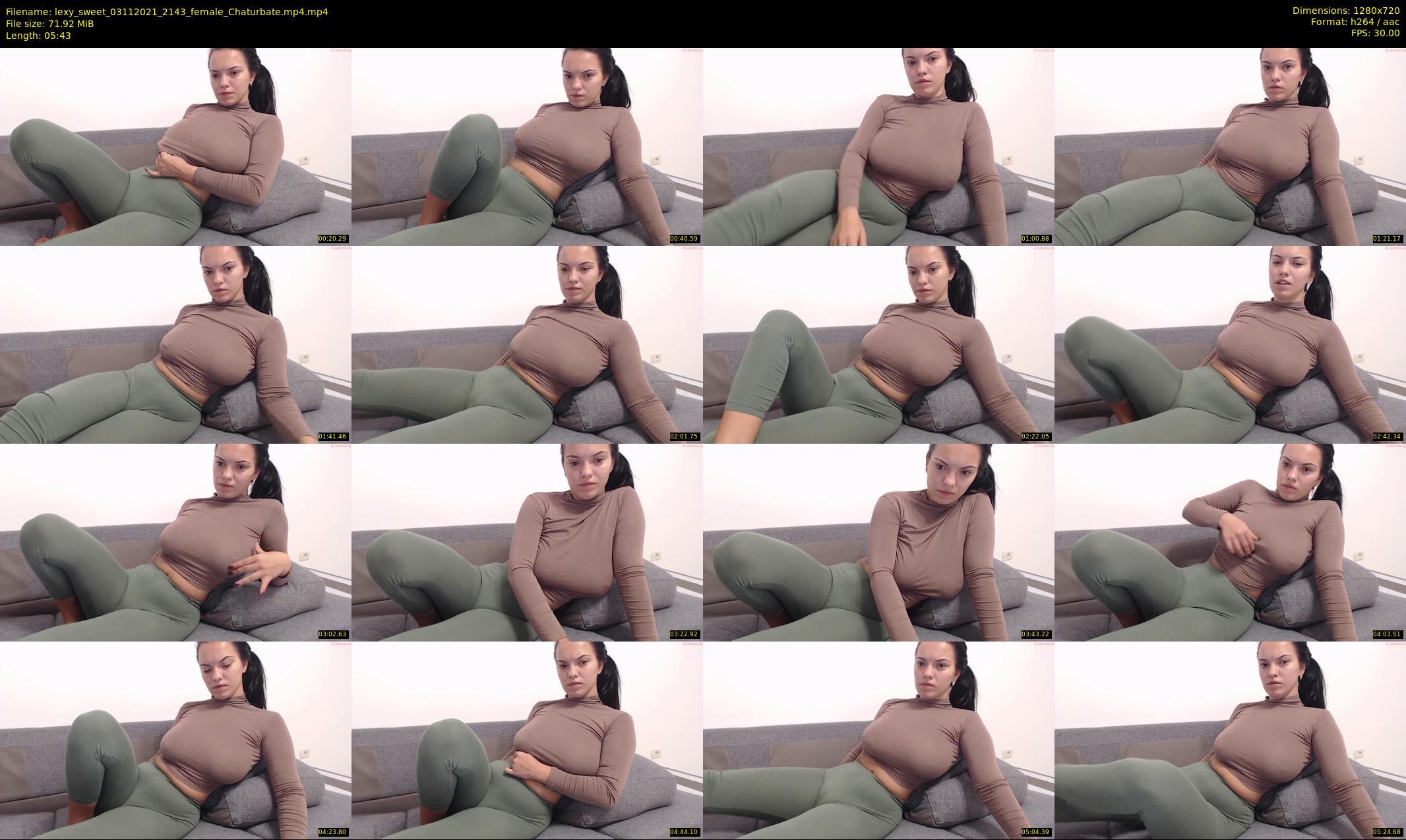 lexy_sweet — 6 minute Chaturbate female cam show recording, 720p, Nov 3, 2021