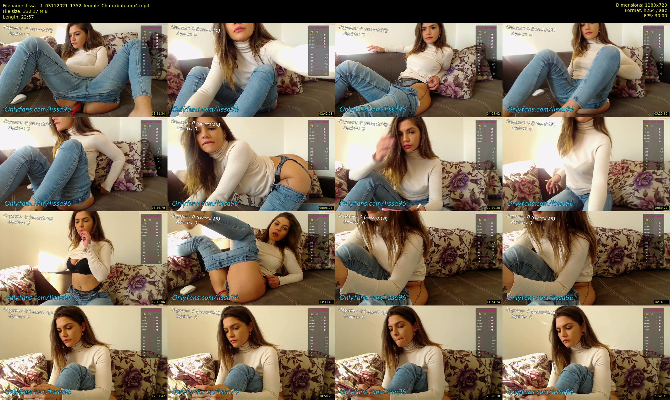 lissa__1 — 23 minute Chaturbate female cam show recording, 720p, Nov 3, 2021