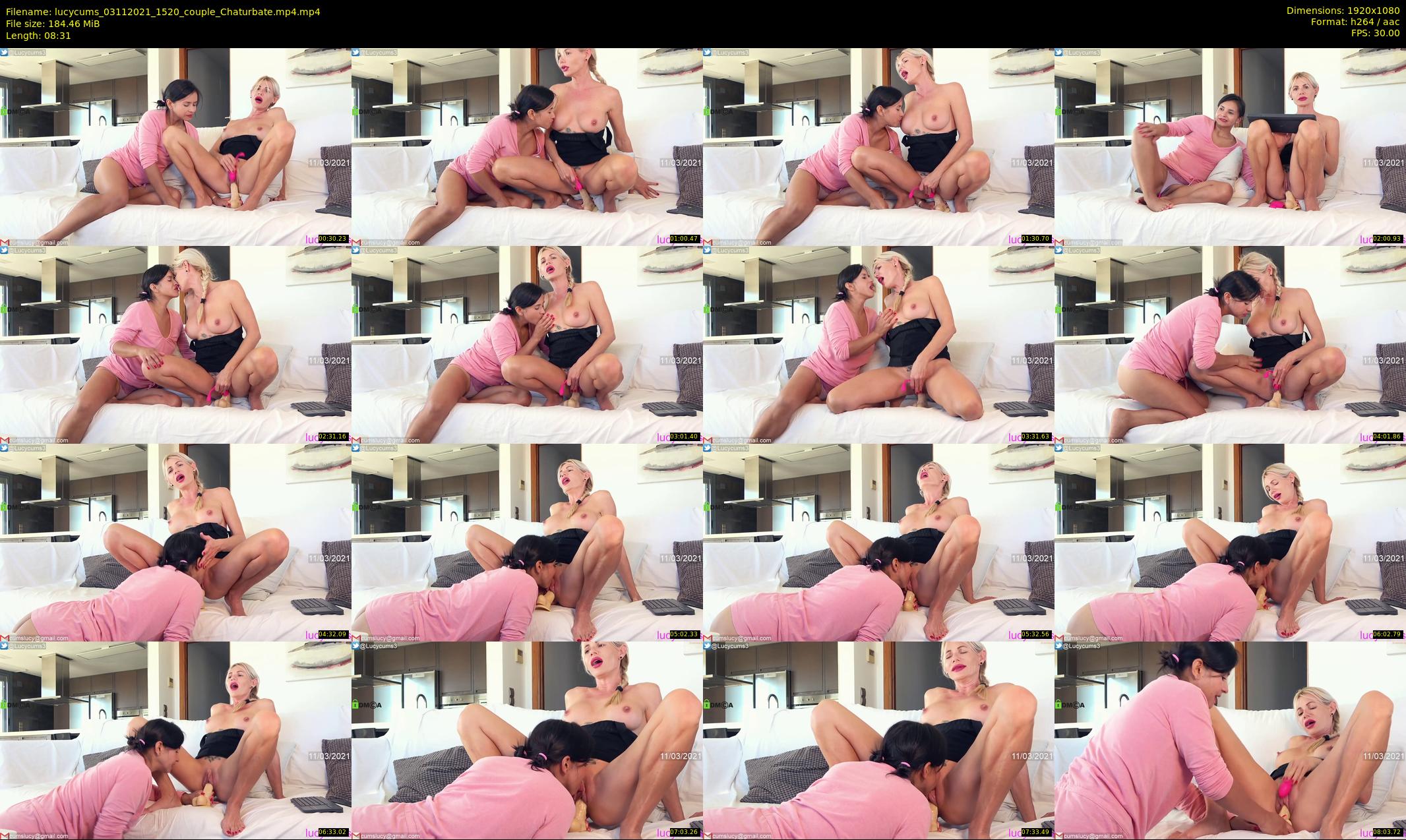 lucycums — 9 minute Chaturbate couple cam show recording, 1080p, Nov 3, 2021