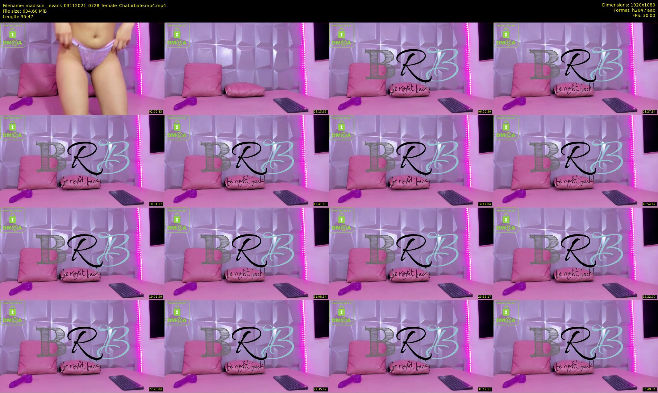 madison__evans — 36 minute Chaturbate female cam show recording, 1080p, Nov 3, 2021