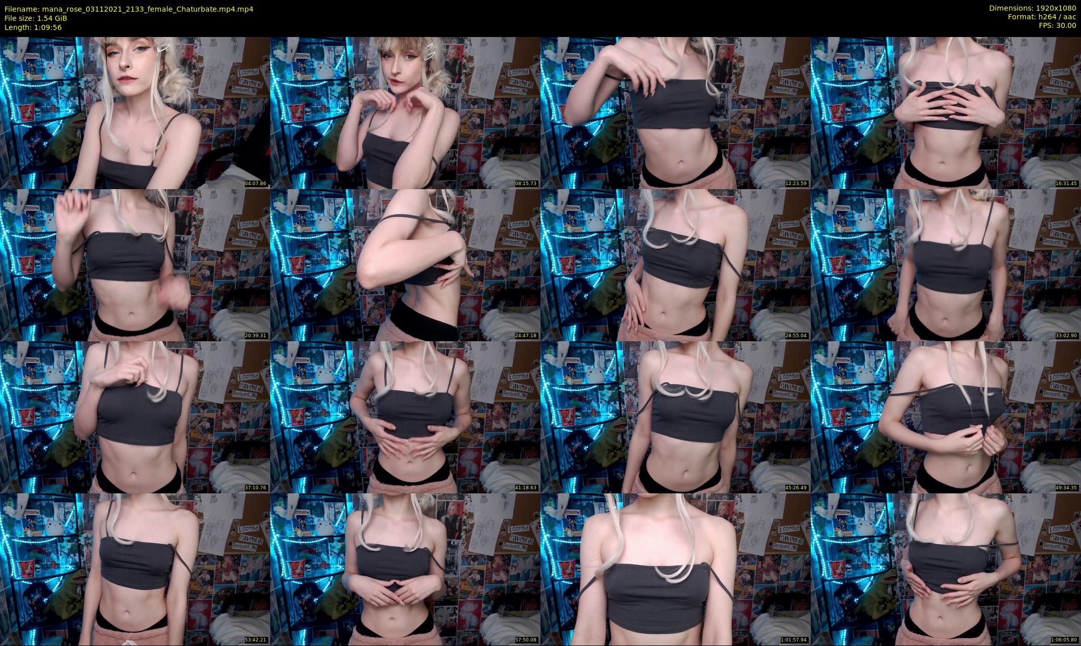 mana_rose — 70 minute Chaturbate female cam show recording, 1080p, Nov 3, 2021