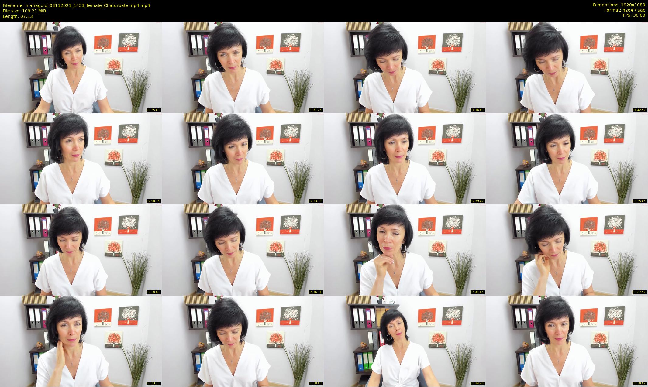 mariagold — 8 minute Chaturbate female cam show recording, 1080p, Nov 3, 2021