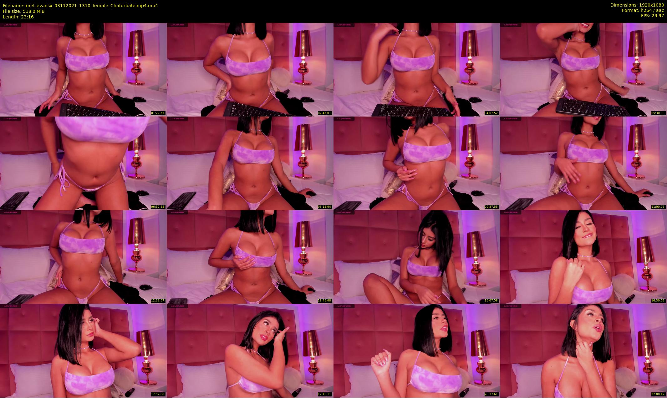 mel_evansx — 24 minute Chaturbate female cam show recording, 1080p, Nov 3, 2021