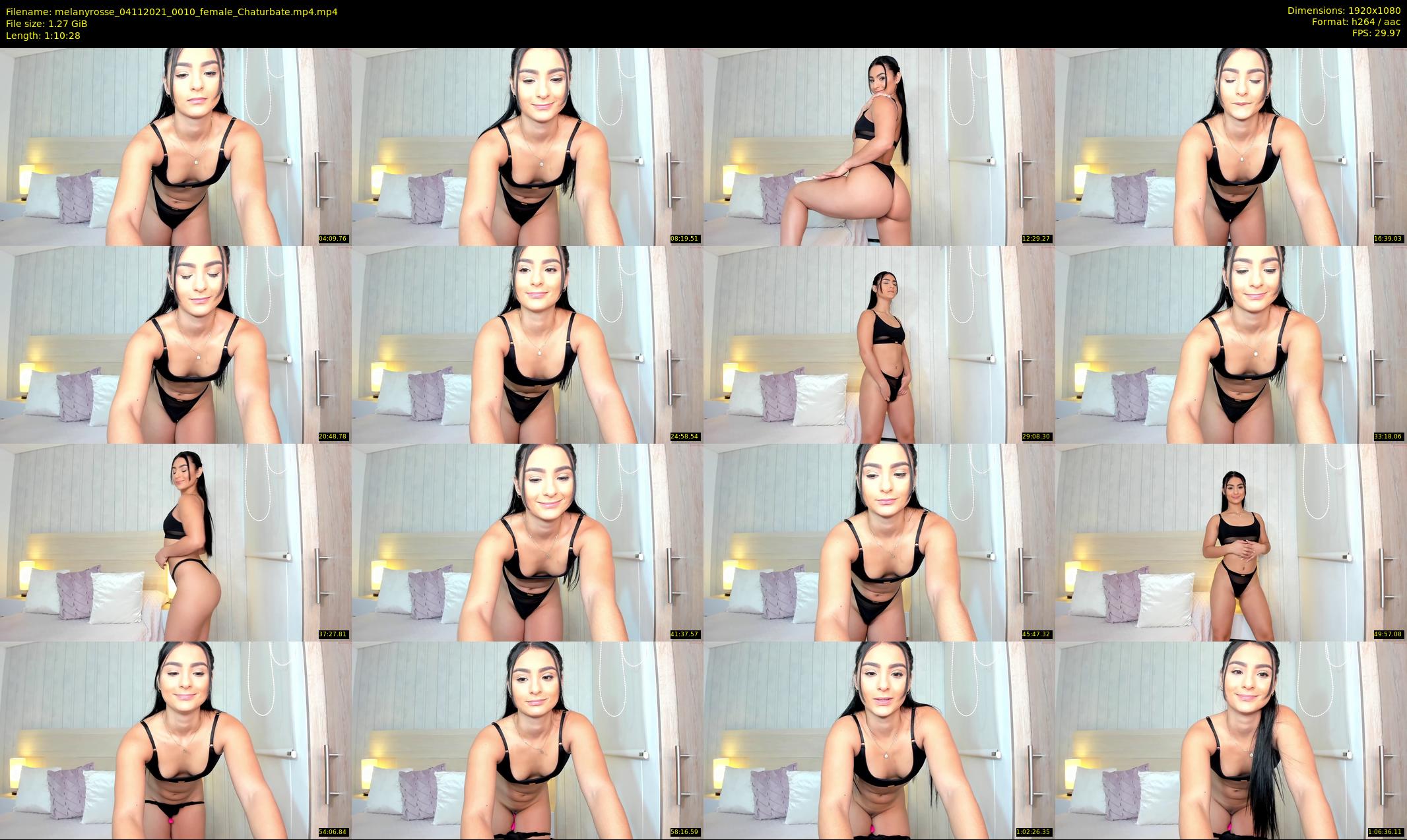 melanyrosse — 71 minute Chaturbate female cam show recording, 1080p, Nov 4, 2021