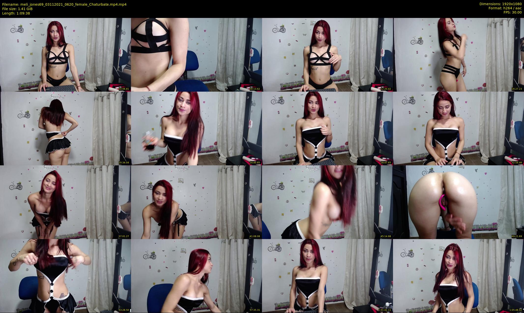 meli_jones69 — 70 minute Chaturbate female cam show recording, 1080p, Nov 3, 2021