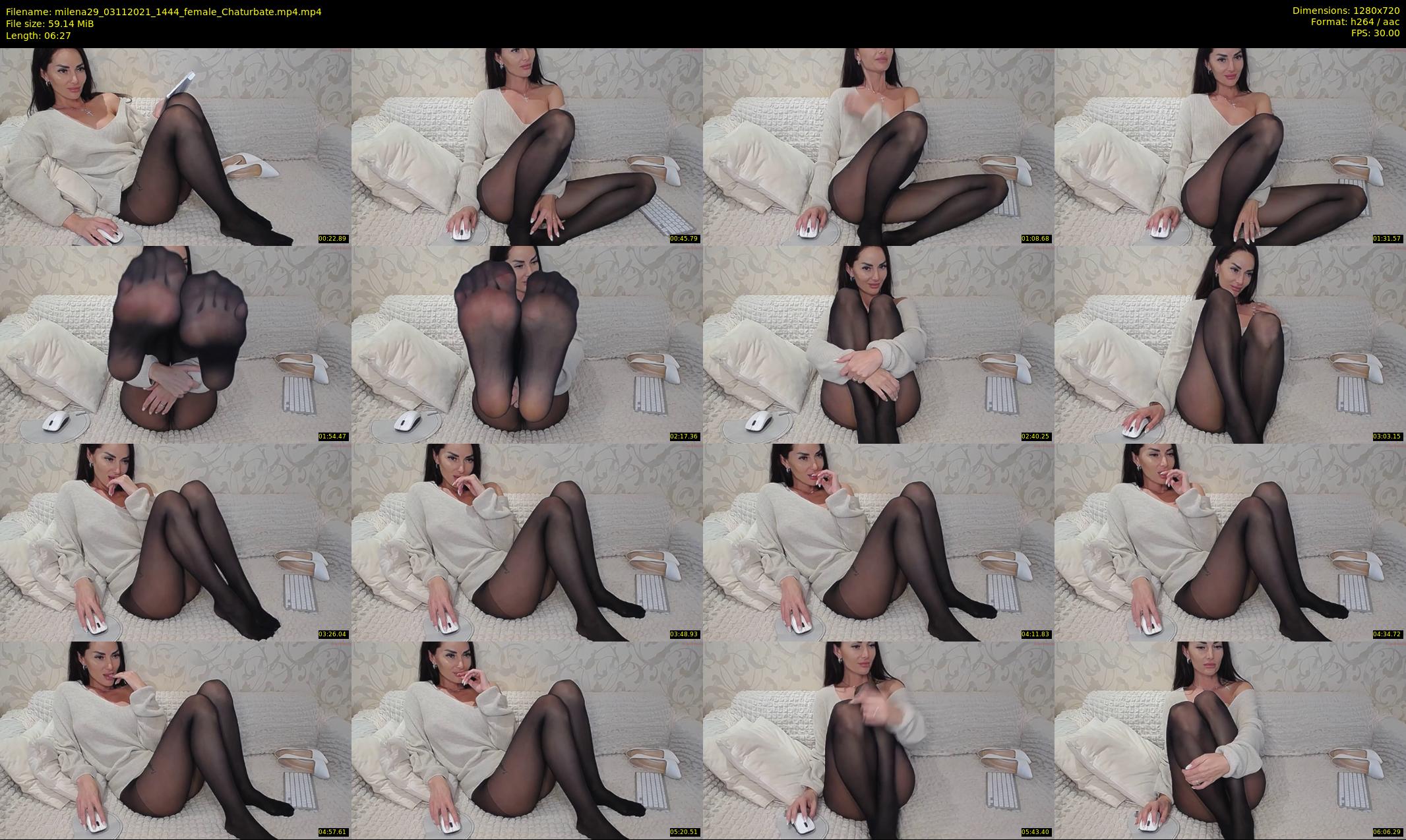 milena29 — 7 minute Chaturbate female cam show recording, 720p, Nov 3, 2021