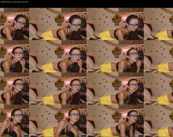 mysweetsofie1 — 3 minute Chaturbate female cam show recording, 720p, Nov 3, 2021
