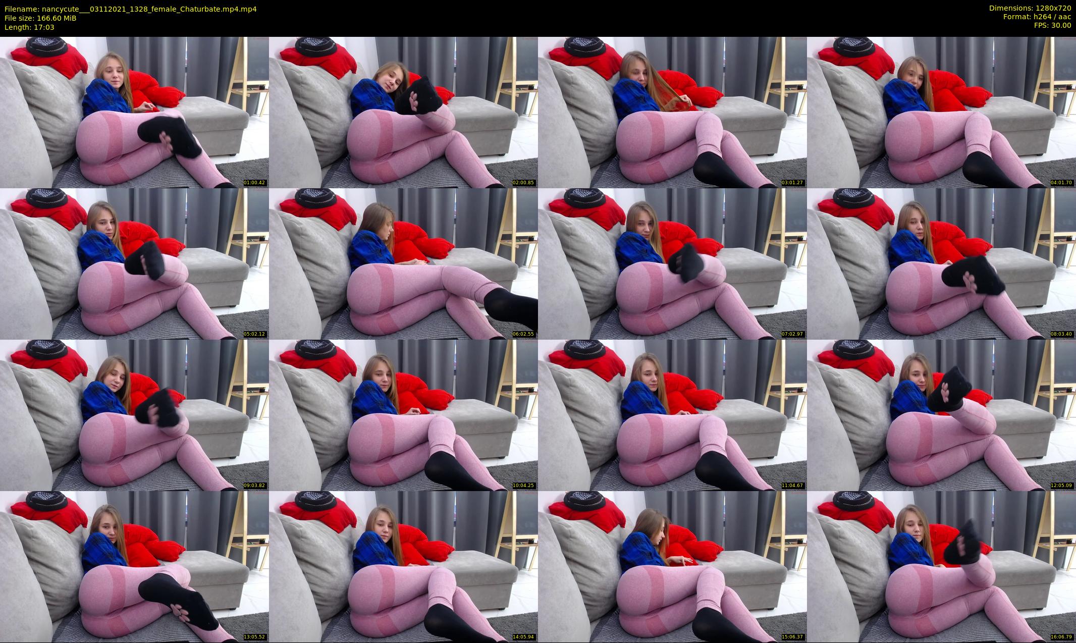 nancycute__ — 18 minute Chaturbate female cam show recording, 720p, Nov 3, 2021