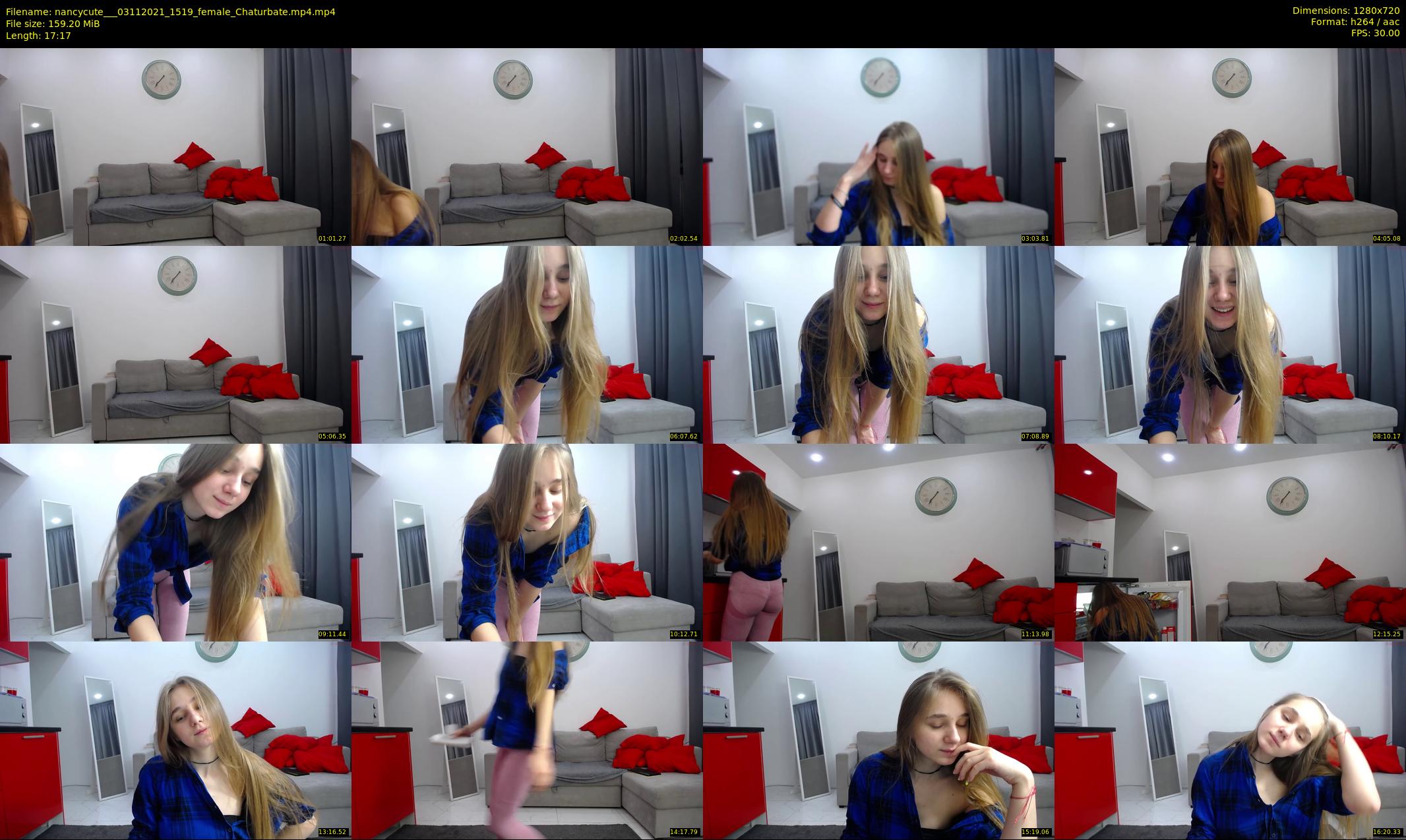 nancycute__ — 18 minute Chaturbate female cam show recording, 720p, Nov 3, 2021