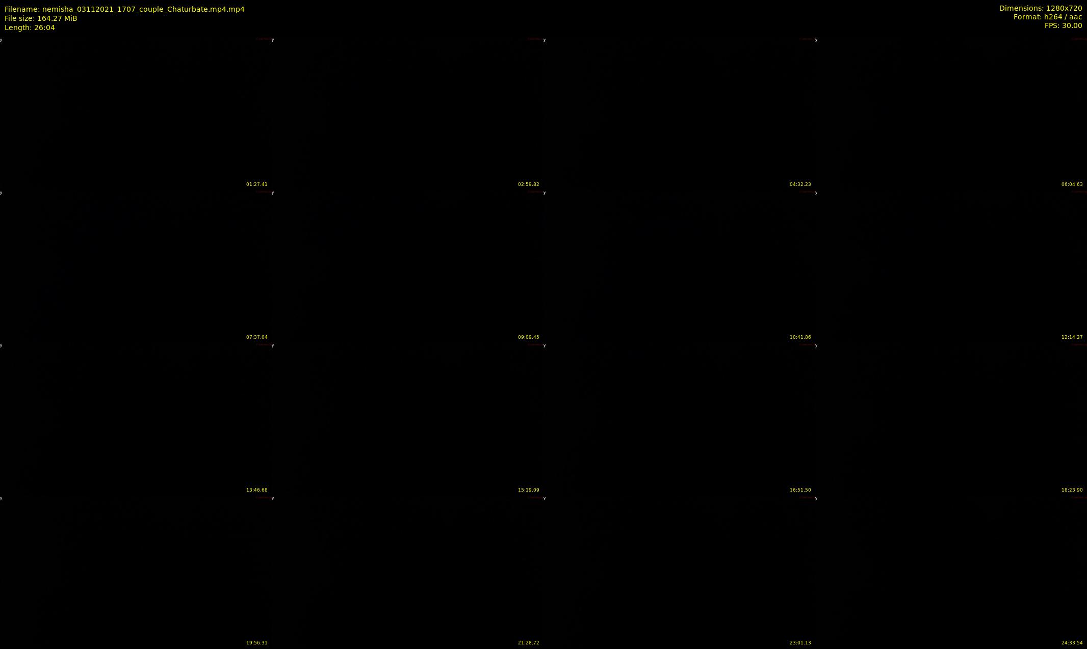 nemisha — 27 minute Chaturbate female cam show recording, 720p, Nov 3, 2021