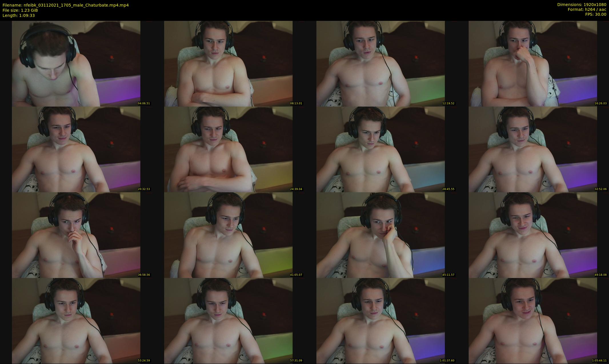 nfeibk — 70 minute Chaturbate male cam show recording, 1080p, Nov 3, 2021