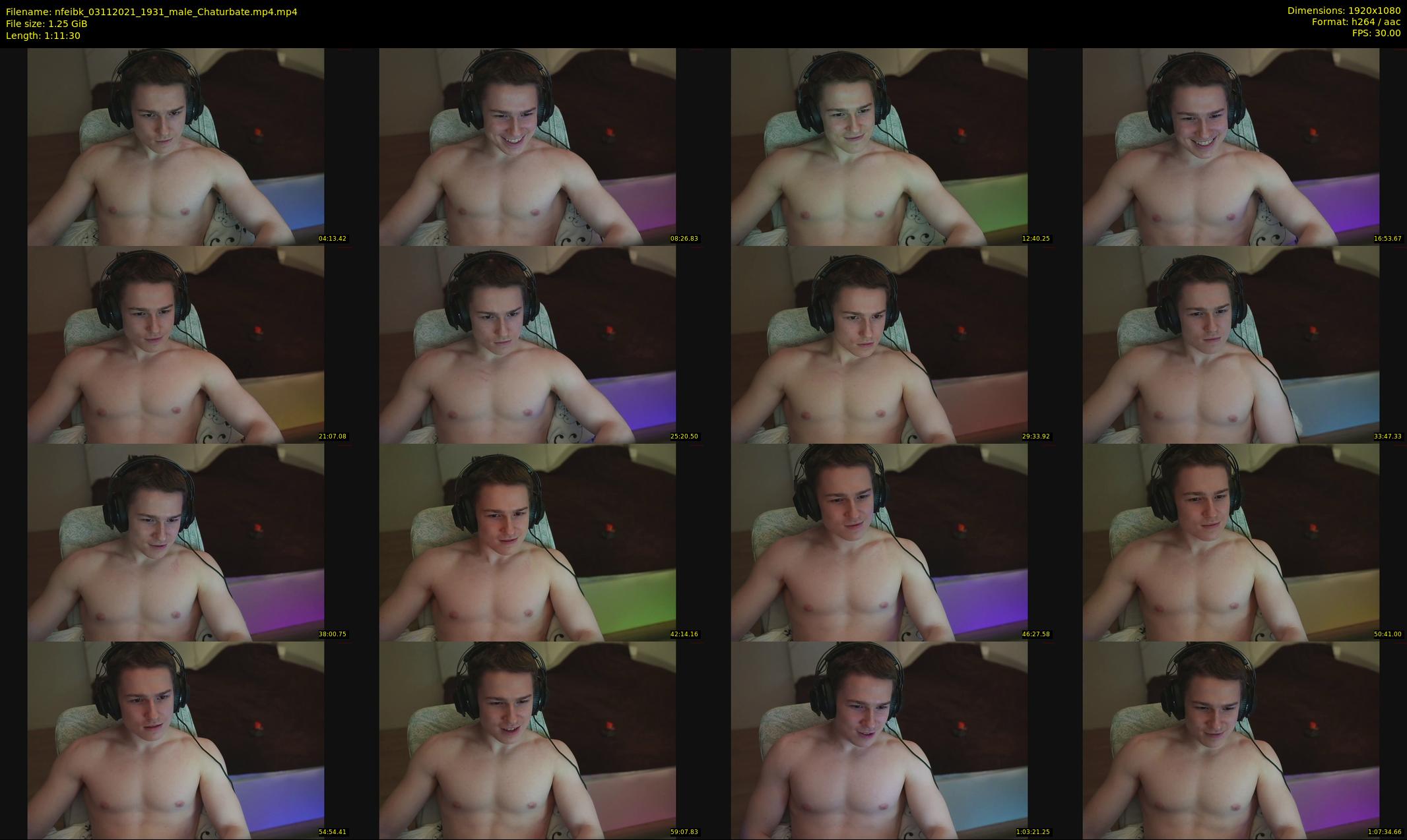 nfeibk — 72 minute Chaturbate male cam show recording, 1080p, Nov 3, 2021