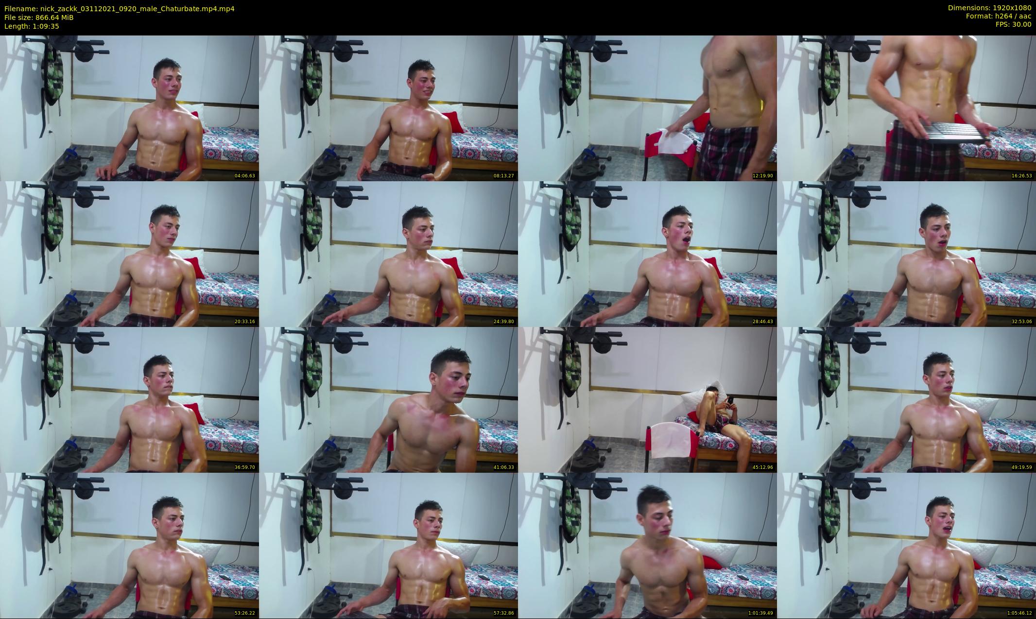nick_zackk — 70 minute Chaturbate male cam show recording, 1080p, Nov 3, 2021