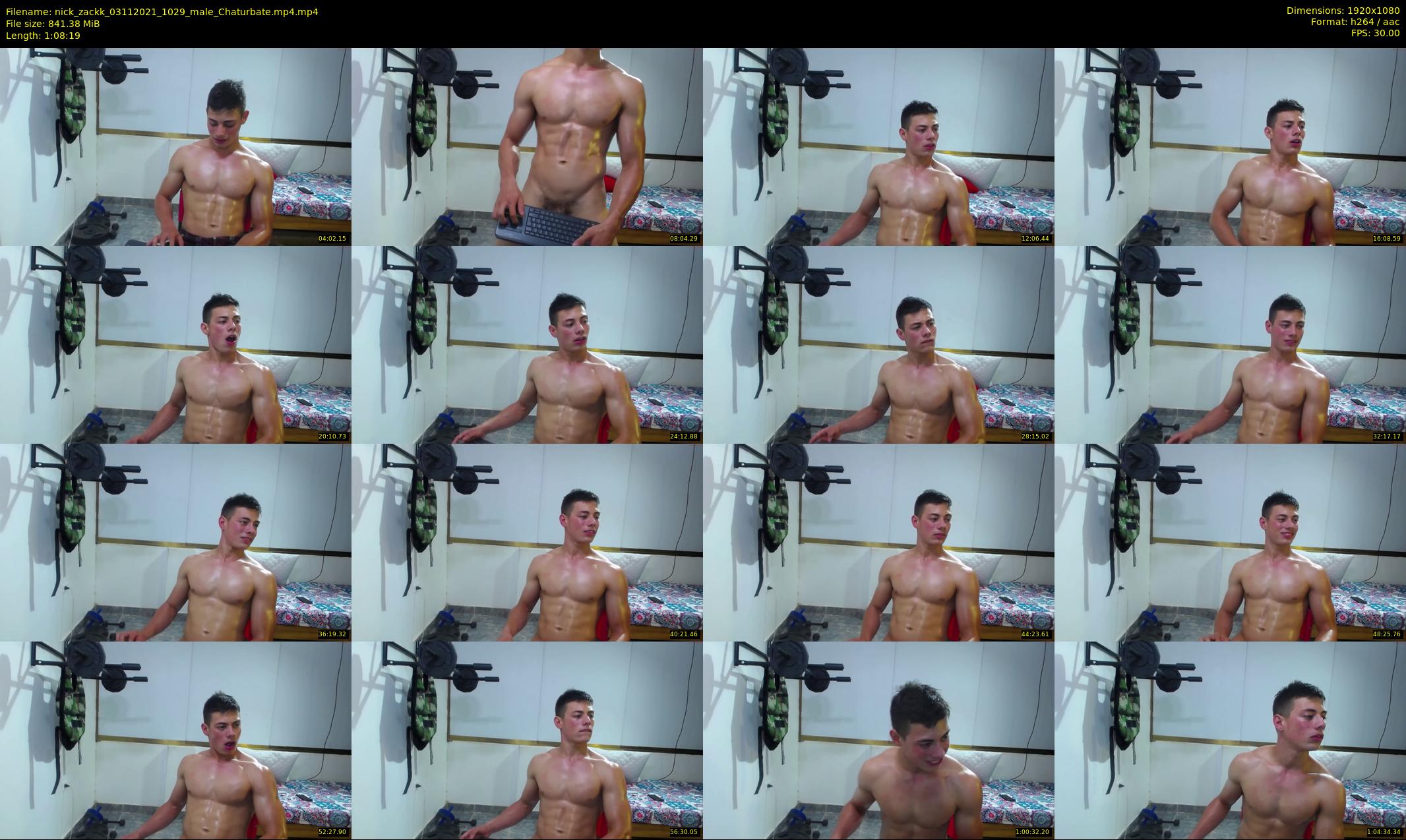 nick_zackk — 69 minute Chaturbate male cam show recording, 1080p, Nov 3, 2021