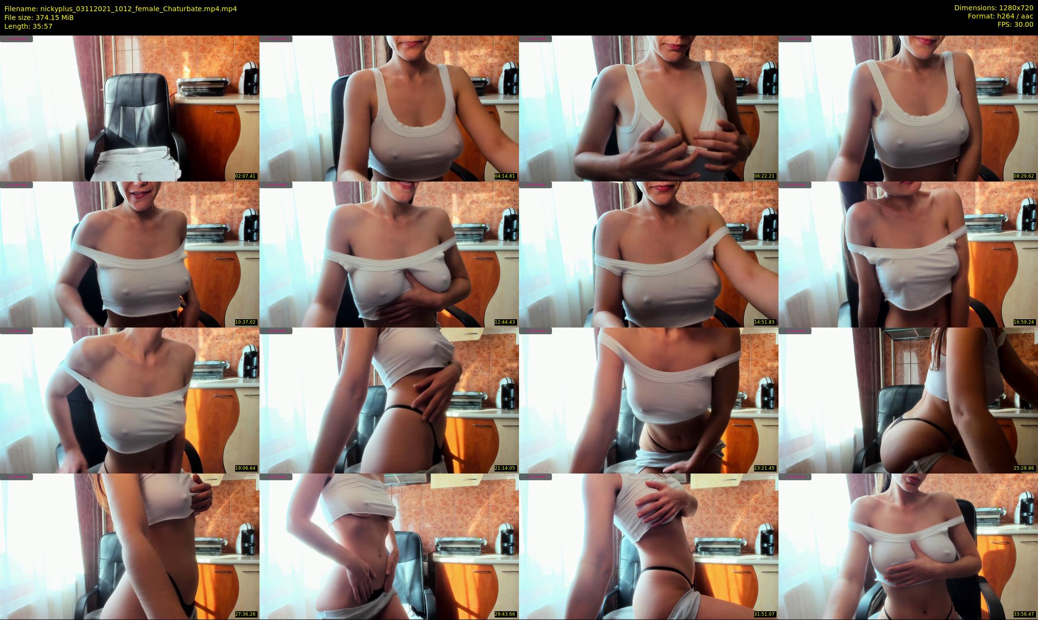 nickyplus — 36 minute Chaturbate couple cam show recording, 720p, Nov 3, 2021