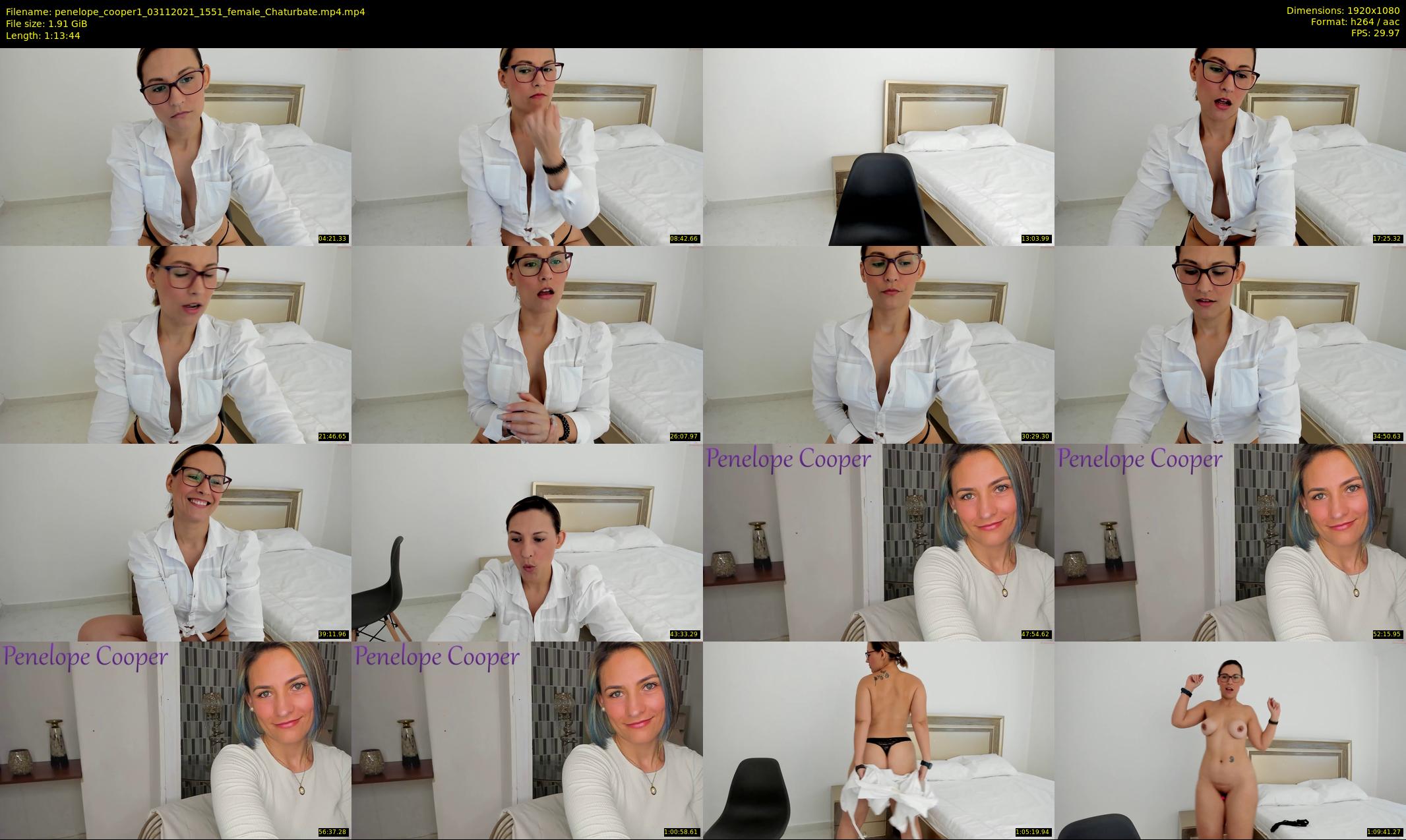 penelope_cooper1 — 74 minute Chaturbate female cam show recording, 1080p, Nov 3, 2021