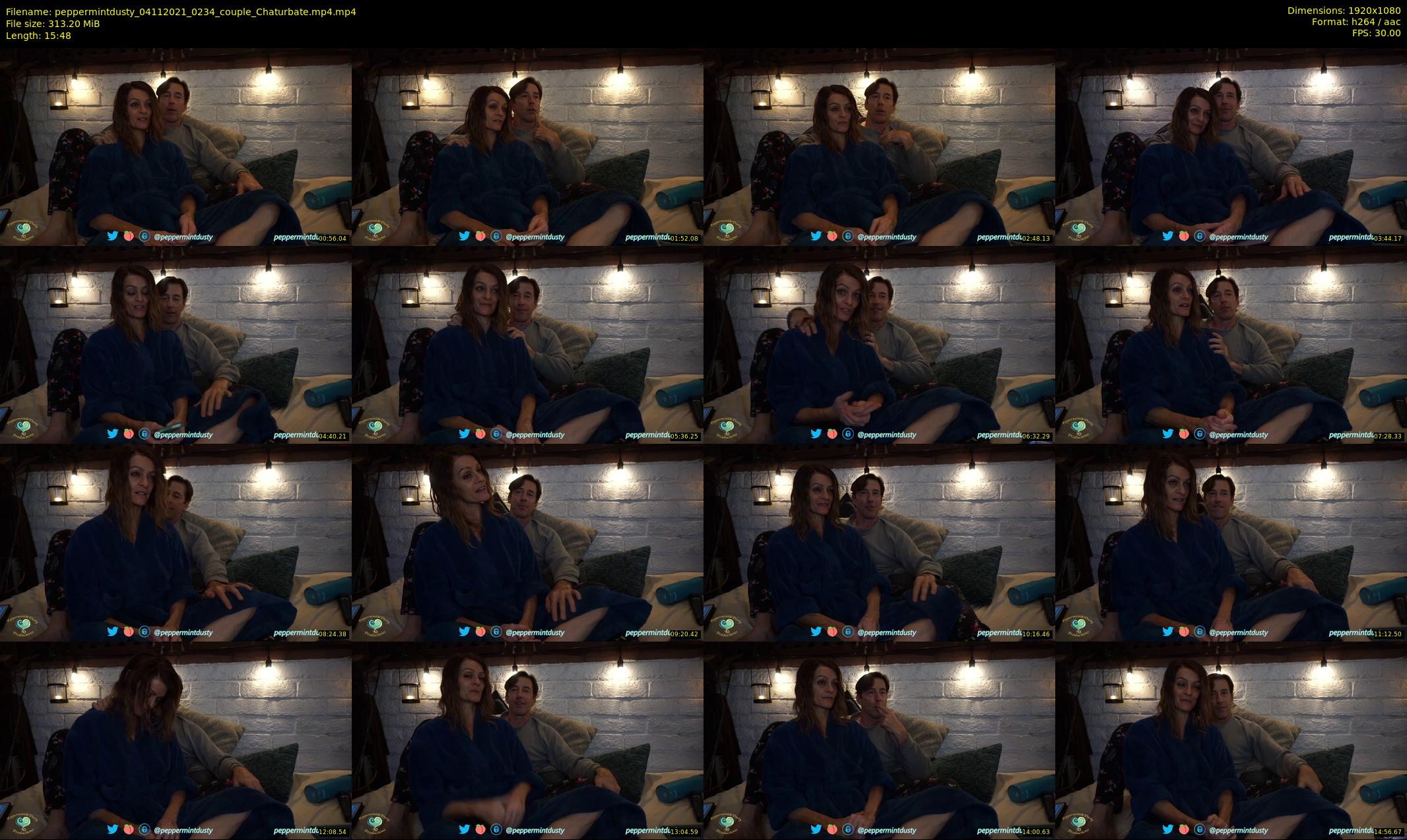 peppermintdusty — 16 minute Chaturbate couple cam show recording, 1080p, Nov 4, 2021