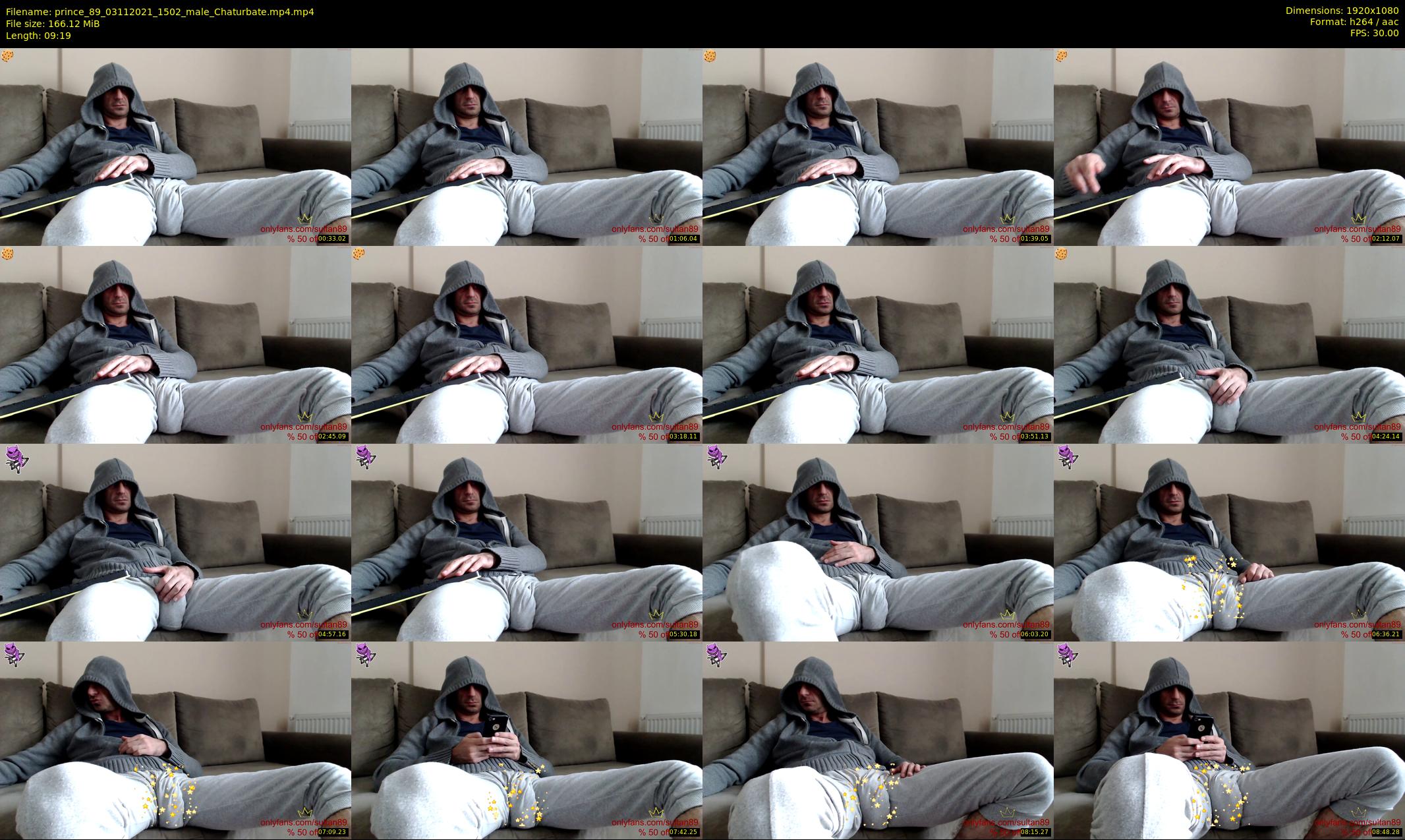 prince_89 — 10 minute Chaturbate male cam show recording, 1080p, Nov 3, 2021