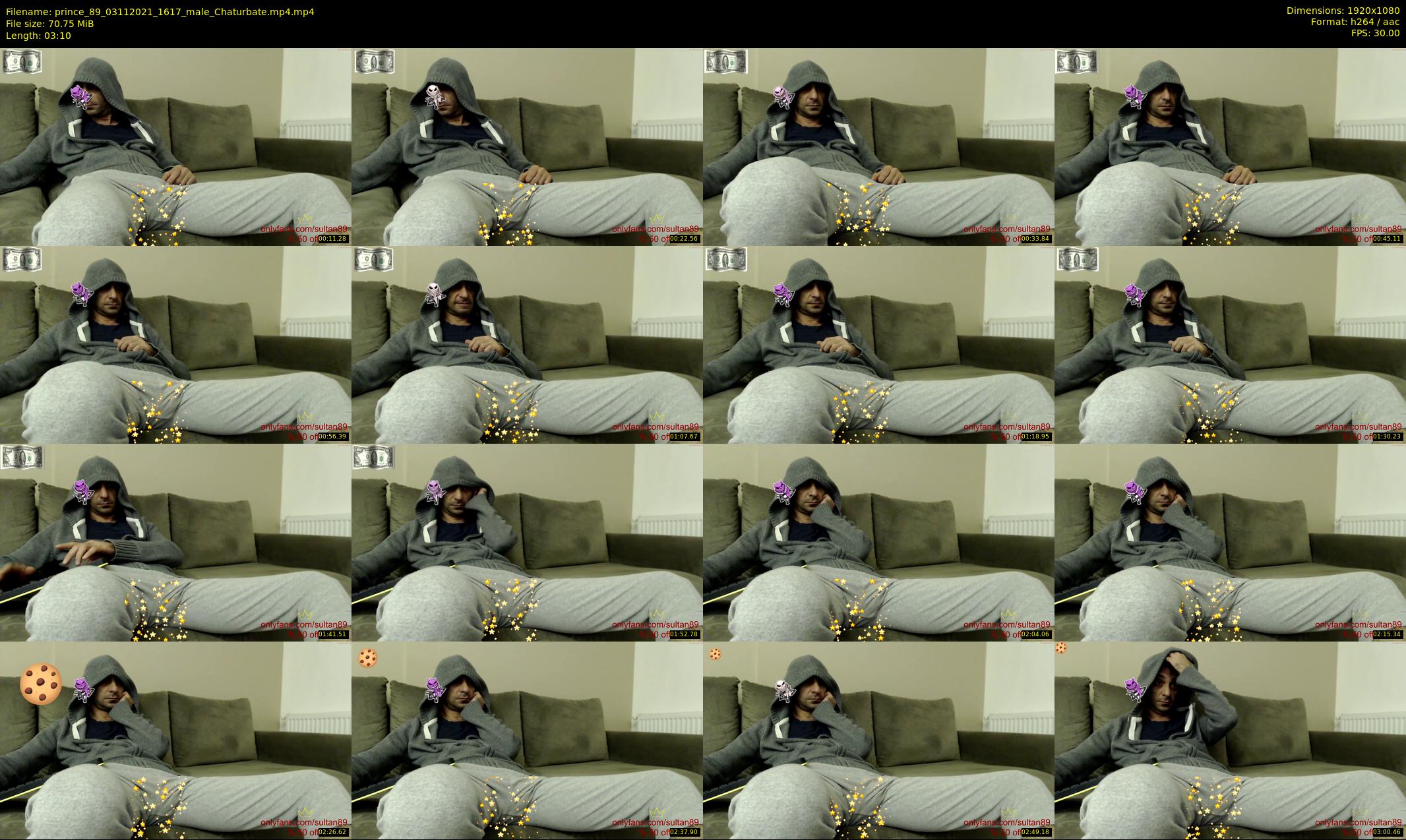 prince_89 — 4 minute Chaturbate male cam show recording, 1080p, Nov 3, 2021