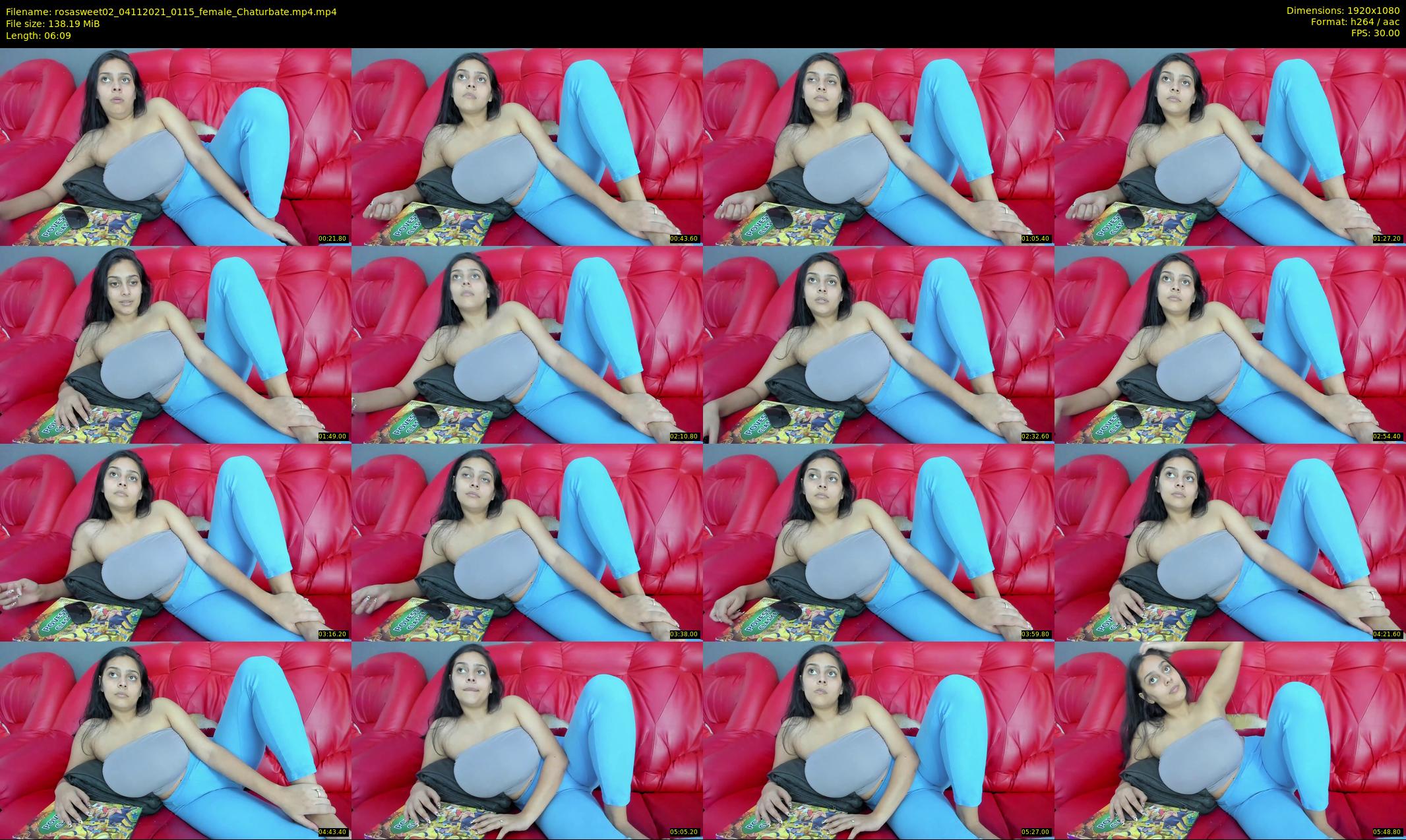 rosasweet02 — 7 minute Chaturbate female cam show recording, 1080p, Nov 4, 2021