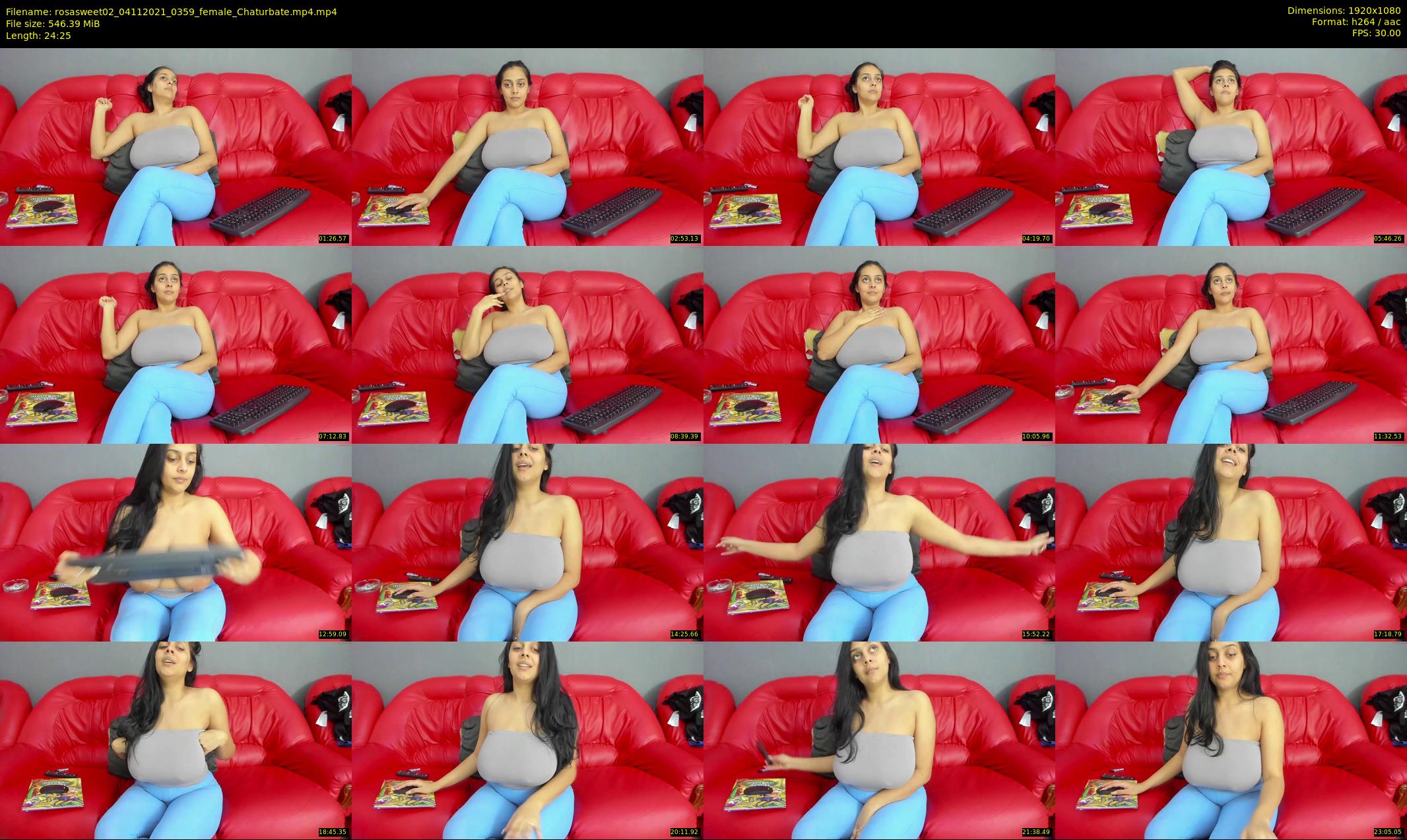 rosasweet02 — 25 minute Chaturbate female cam show recording, 1080p, Nov 4, 2021