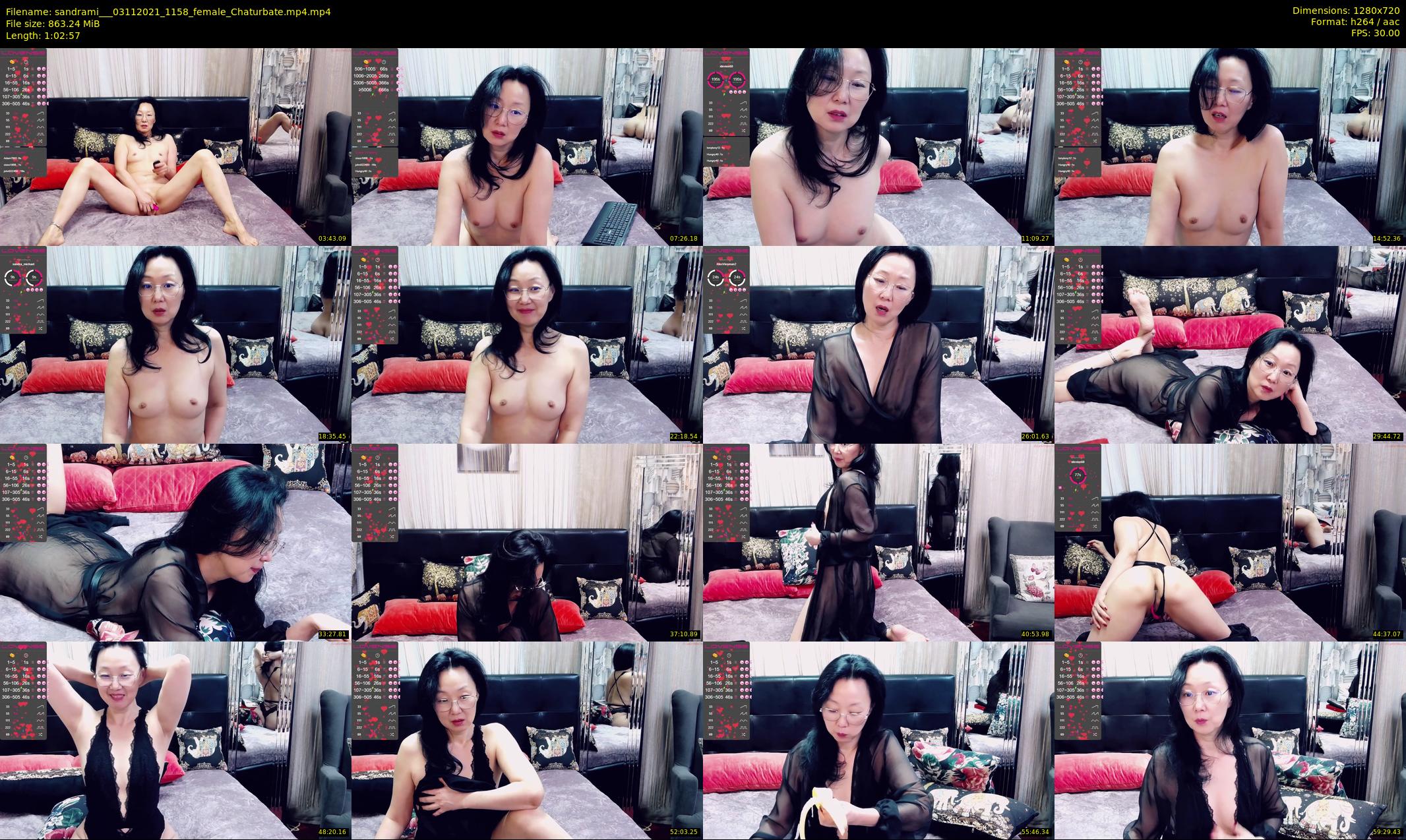 sandrami__ — 63 minute Chaturbate female cam show recording, 720p, Nov 3, 2021