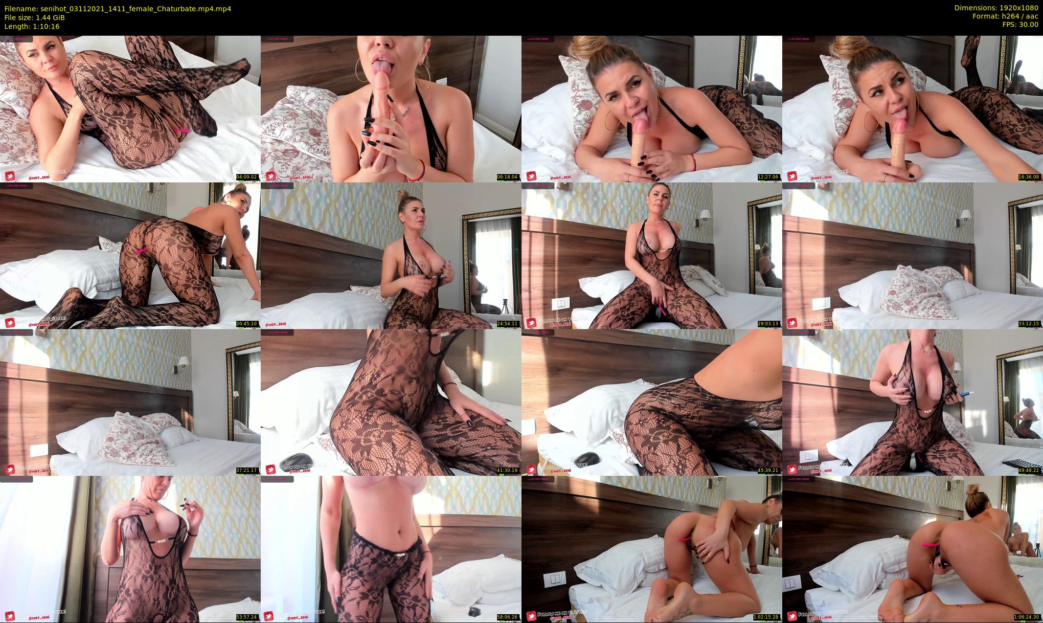 senihot — 71 minute Chaturbate female cam show recording, 1080p, Nov 3, 2021