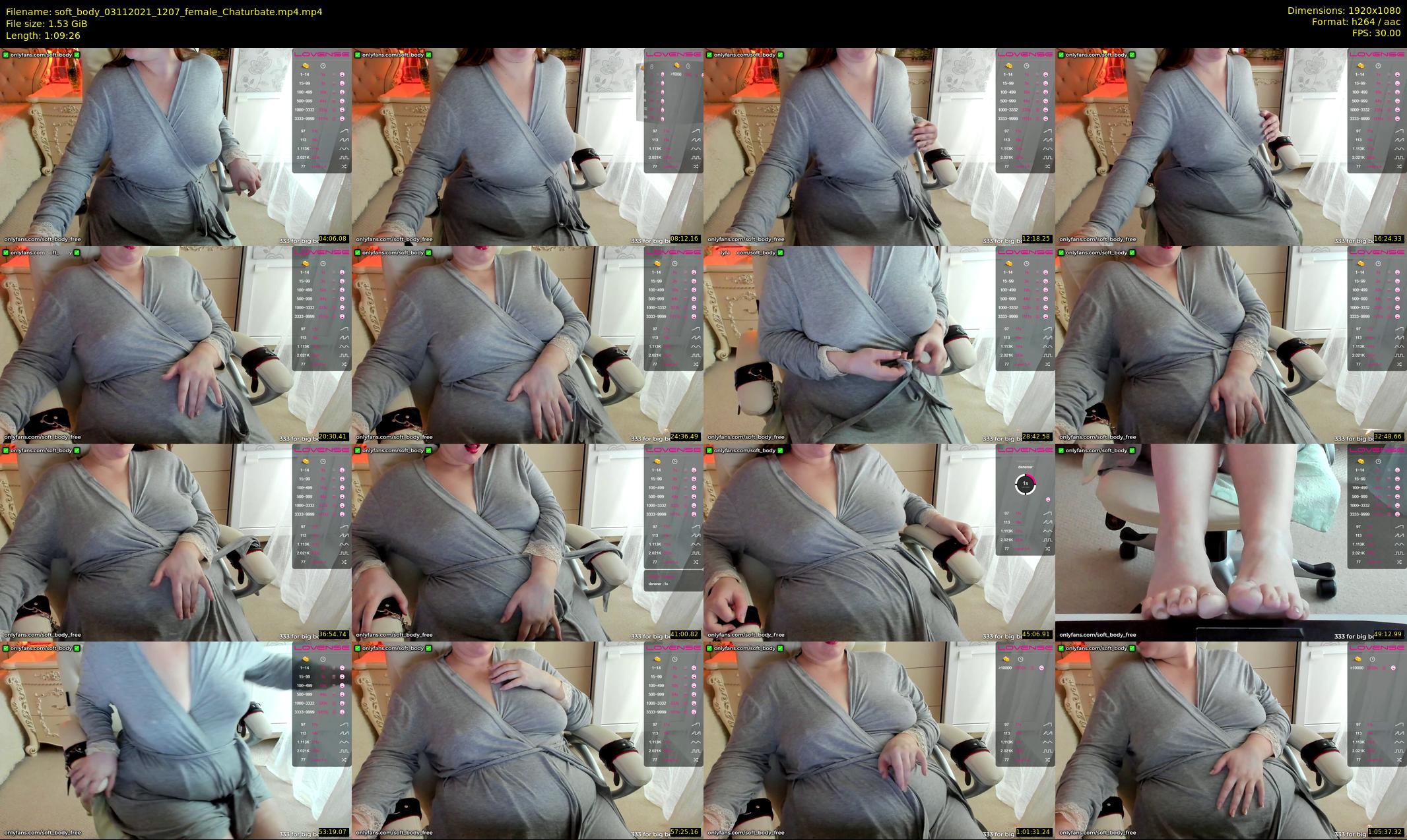 soft_body — 70 minute Chaturbate female cam show recording, 1080p, Nov 3, 2021