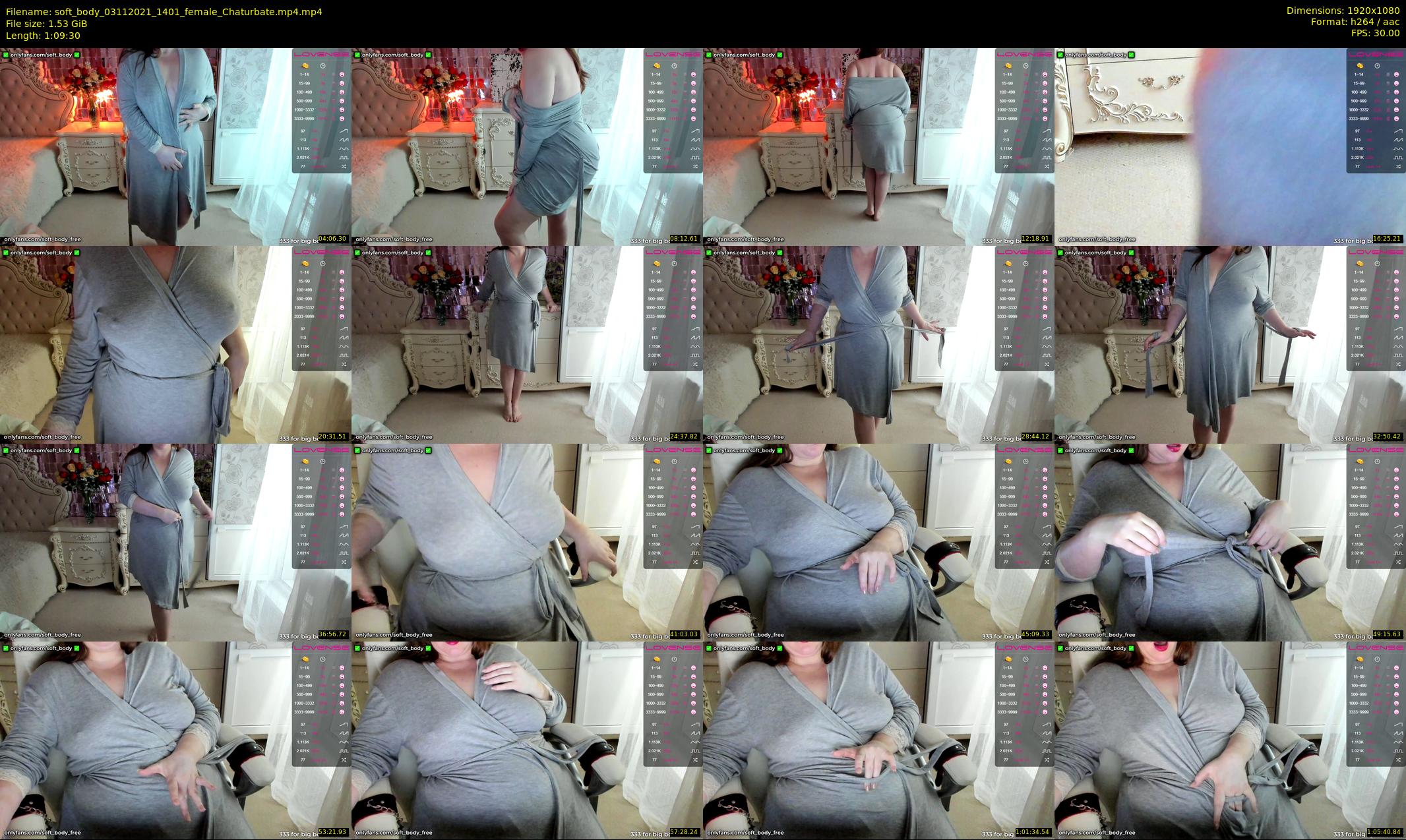 soft_body — 70 minute Chaturbate female cam show recording, 1080p, Nov 3, 2021