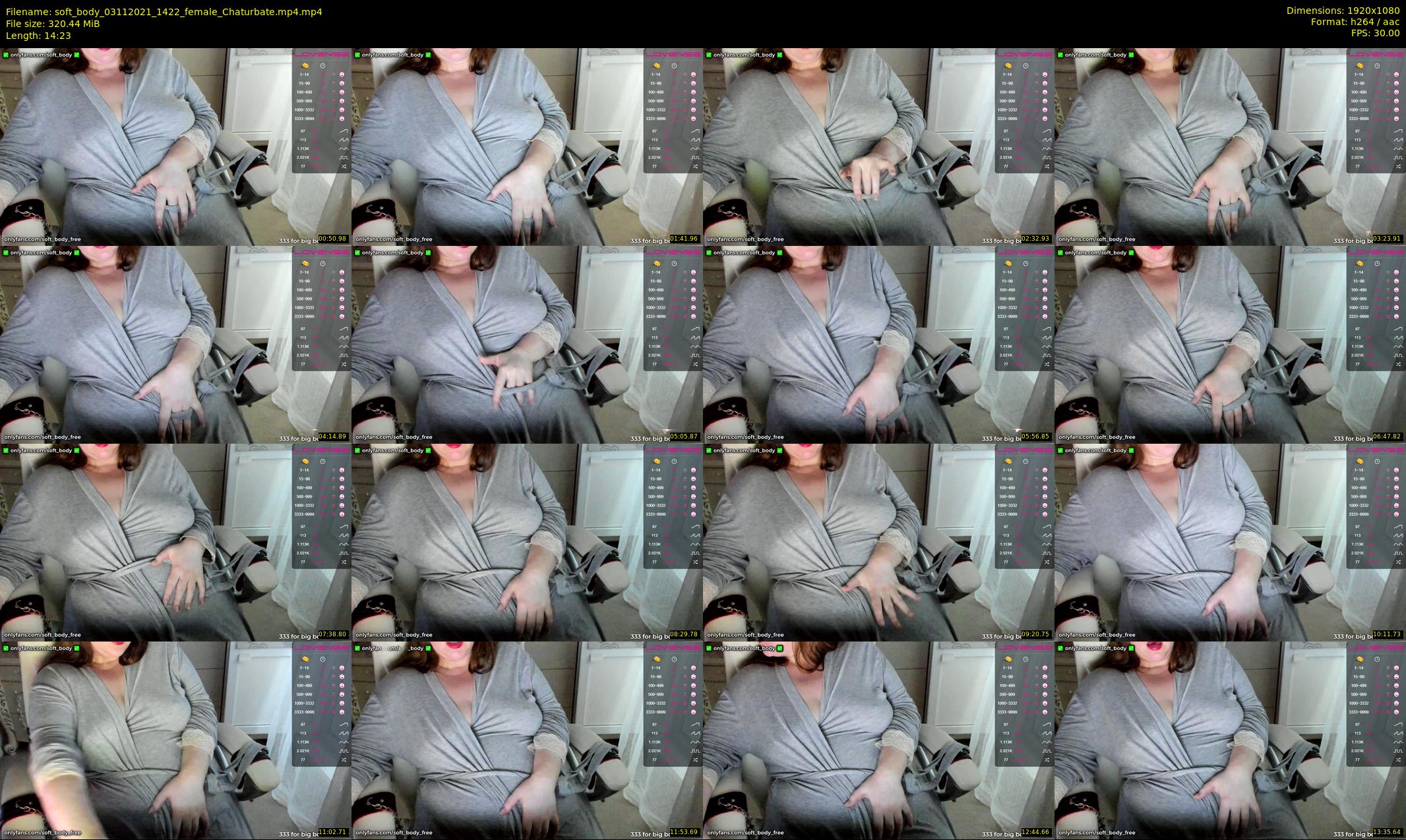 soft_body — 15 minute Chaturbate female cam show recording, 1080p, Nov 3, 2021