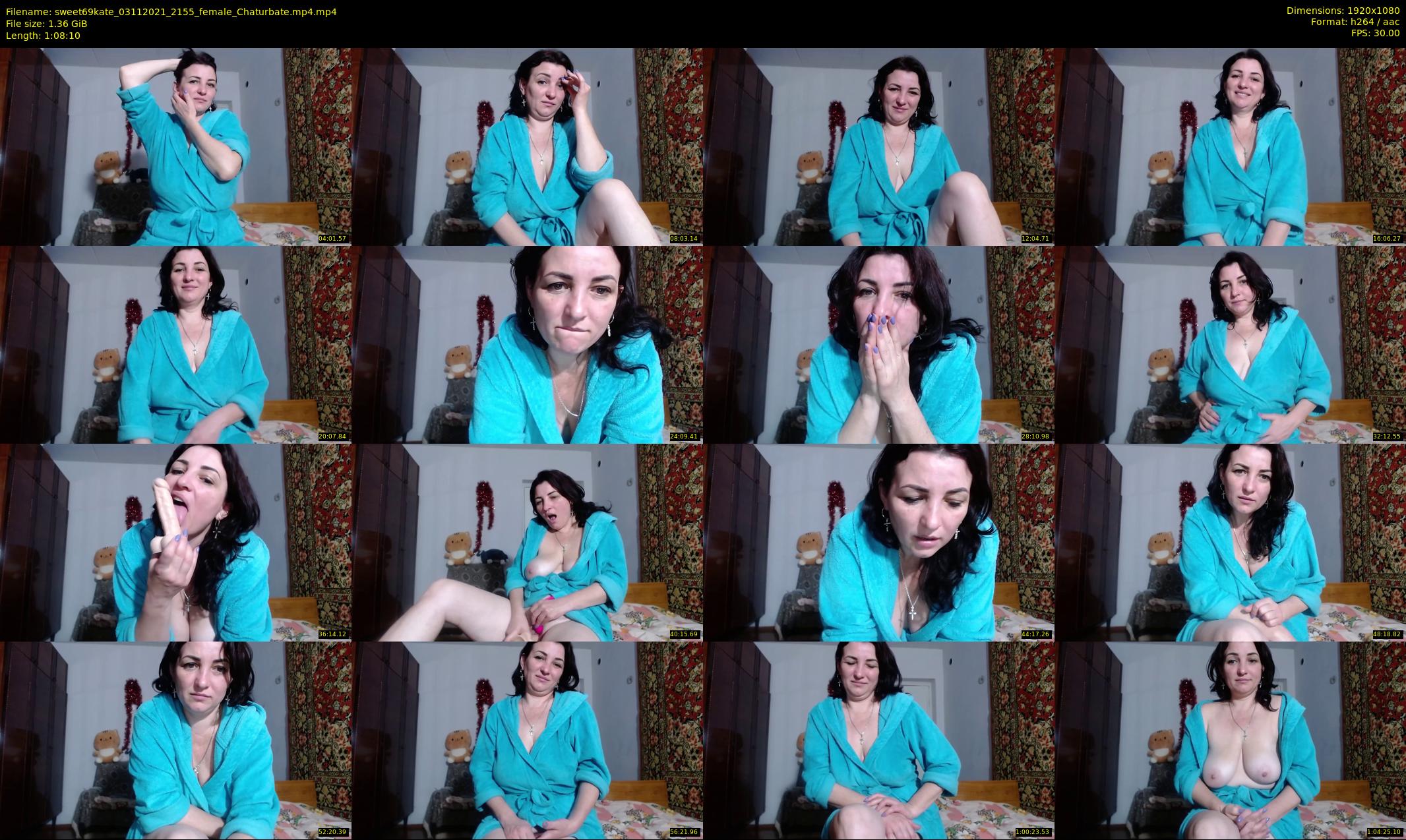 sweet69kate — 69 minute Chaturbate female cam show recording, 1080p, Nov 3, 2021