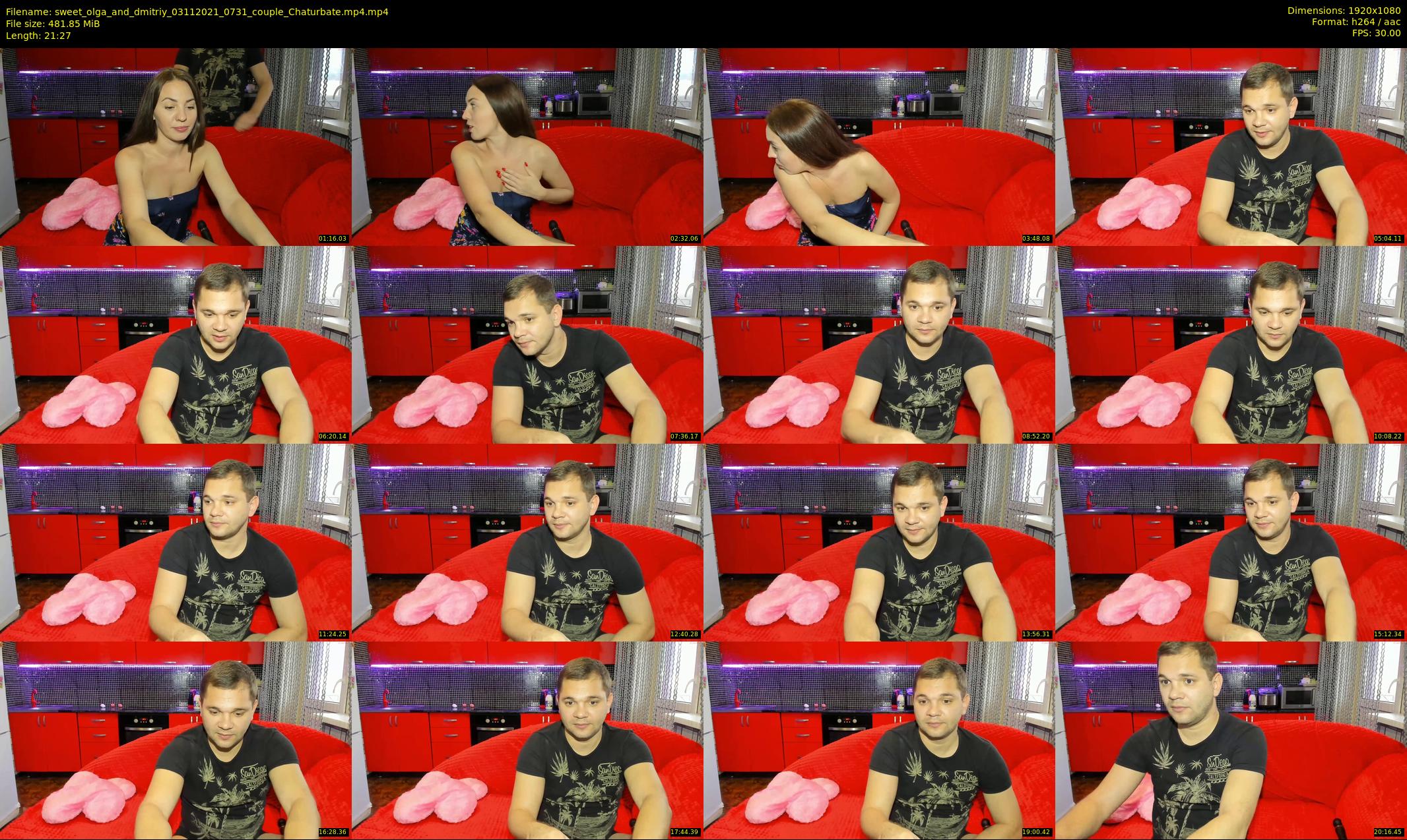 sweet_olga_and_dmitriy — 22 minute Chaturbate couple cam show recording, 1080p, Nov 3, 2021