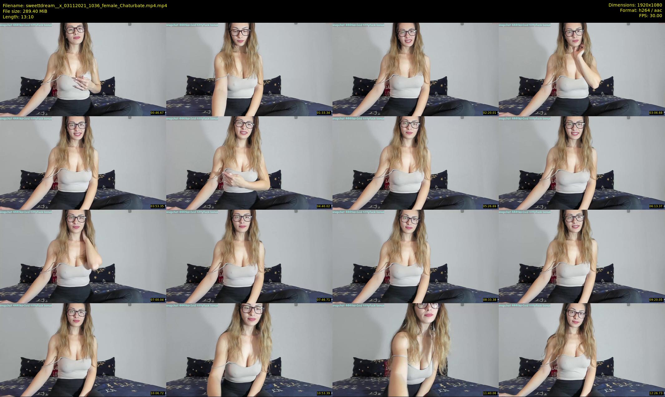 sweettdream__x — 14 minute Chaturbate female cam show recording, 1080p, Nov 3, 2021