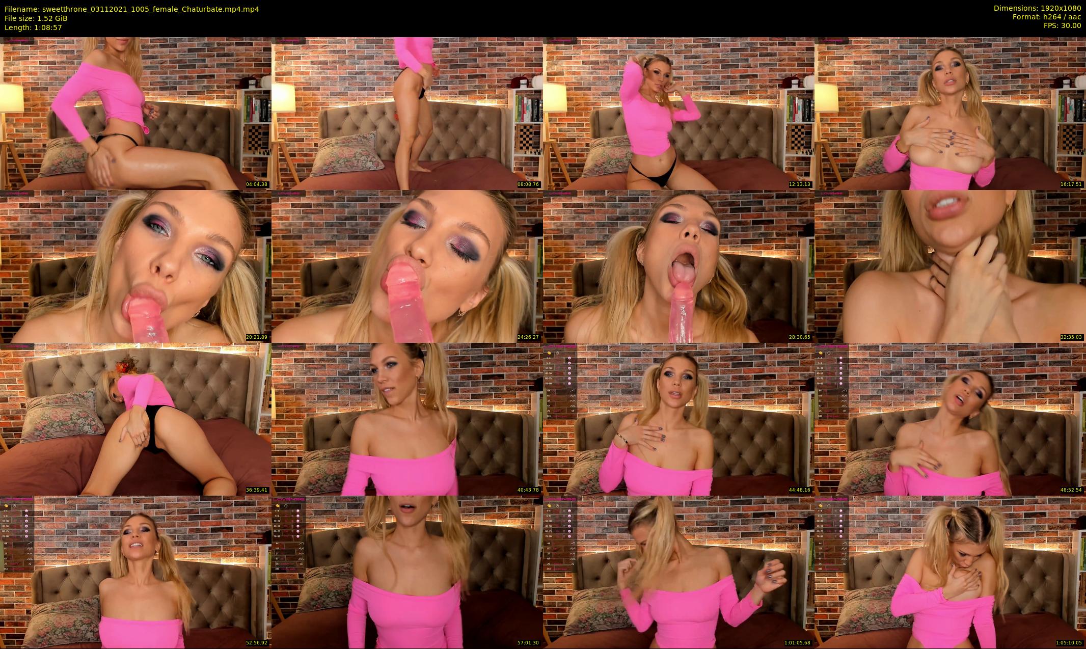 sweetthrone — 69 minute Chaturbate couple cam show recording, 1080p, Nov 3, 2021