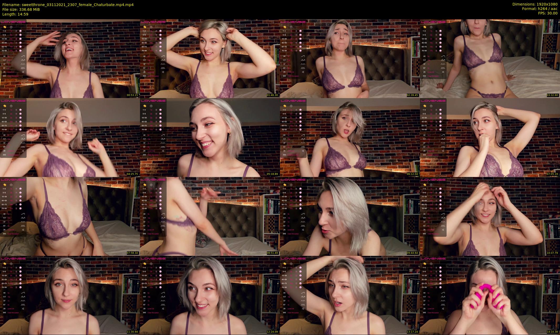 sweetthrone — 15 minute Chaturbate couple cam show recording, 1080p, Nov 3, 2021