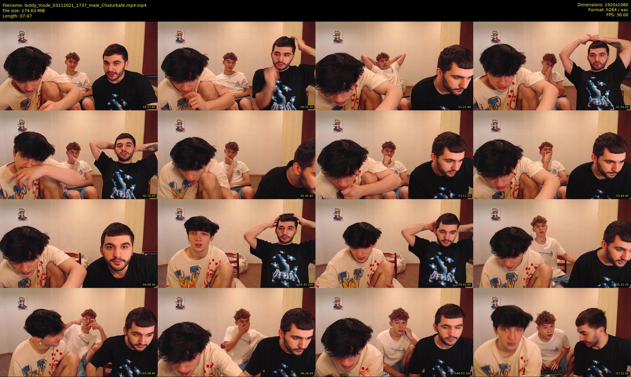 teddy_mode — 8 minute Chaturbate couple cam show recording, 1080p, Nov 3, 2021