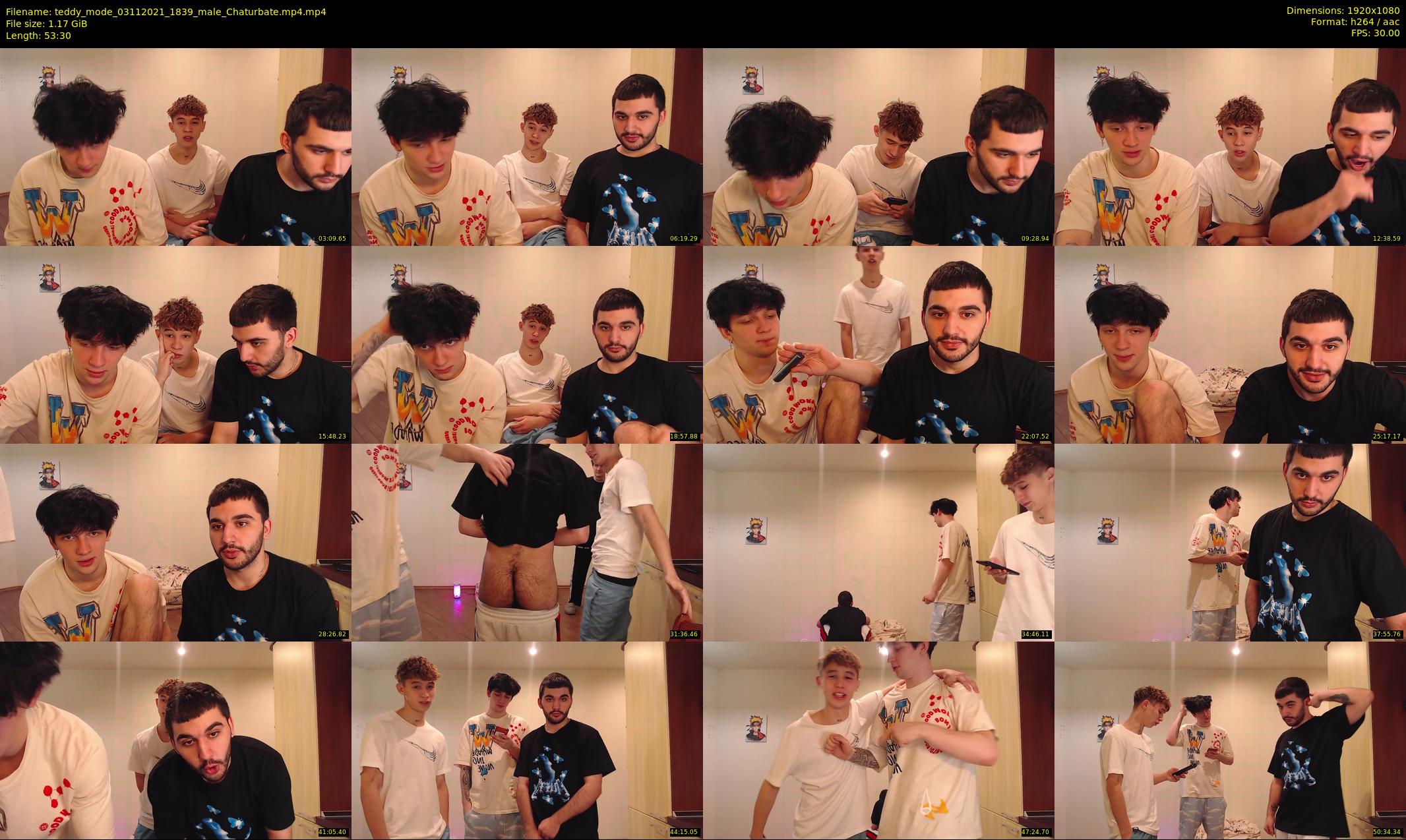 teddy_mode — 54 minute Chaturbate couple cam show recording, 1080p, Nov 3, 2021