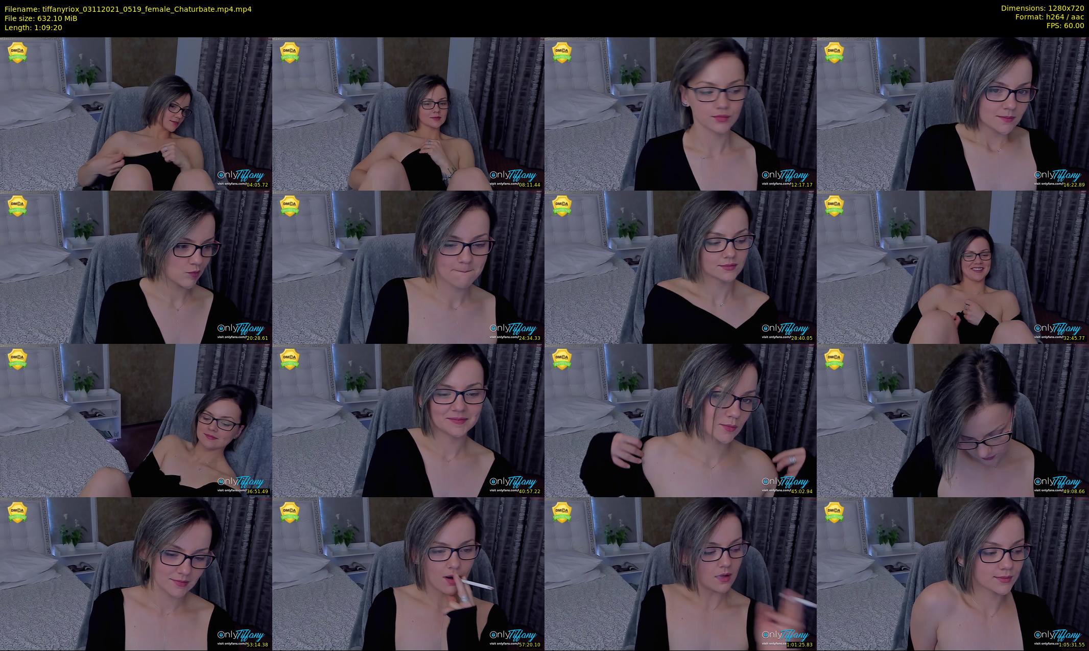 tiffanyriox — 70 minute Chaturbate female cam show recording, 720p, Nov 3, 2021