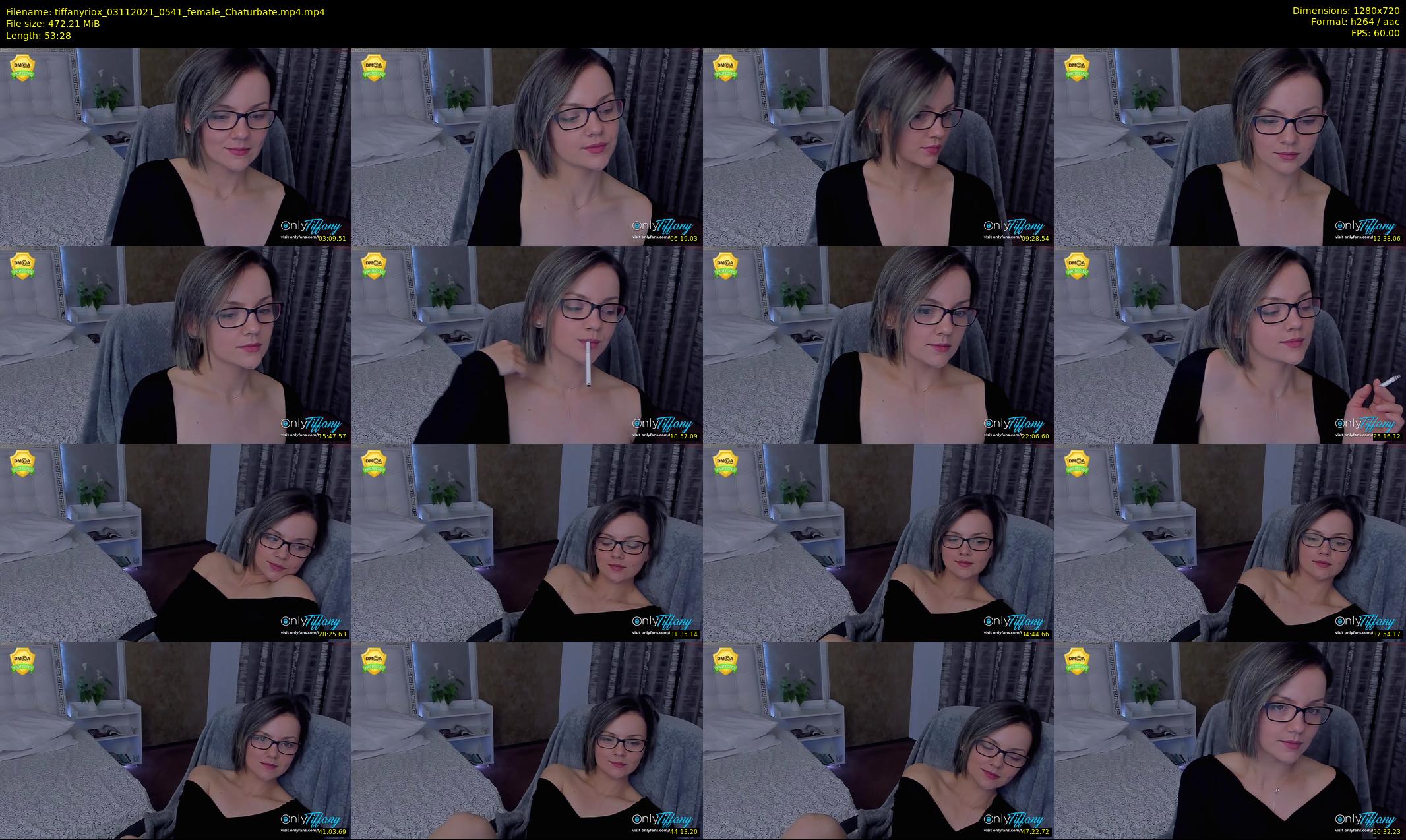 tiffanyriox — 54 minute Chaturbate female cam show recording, 720p, Nov 3, 2021