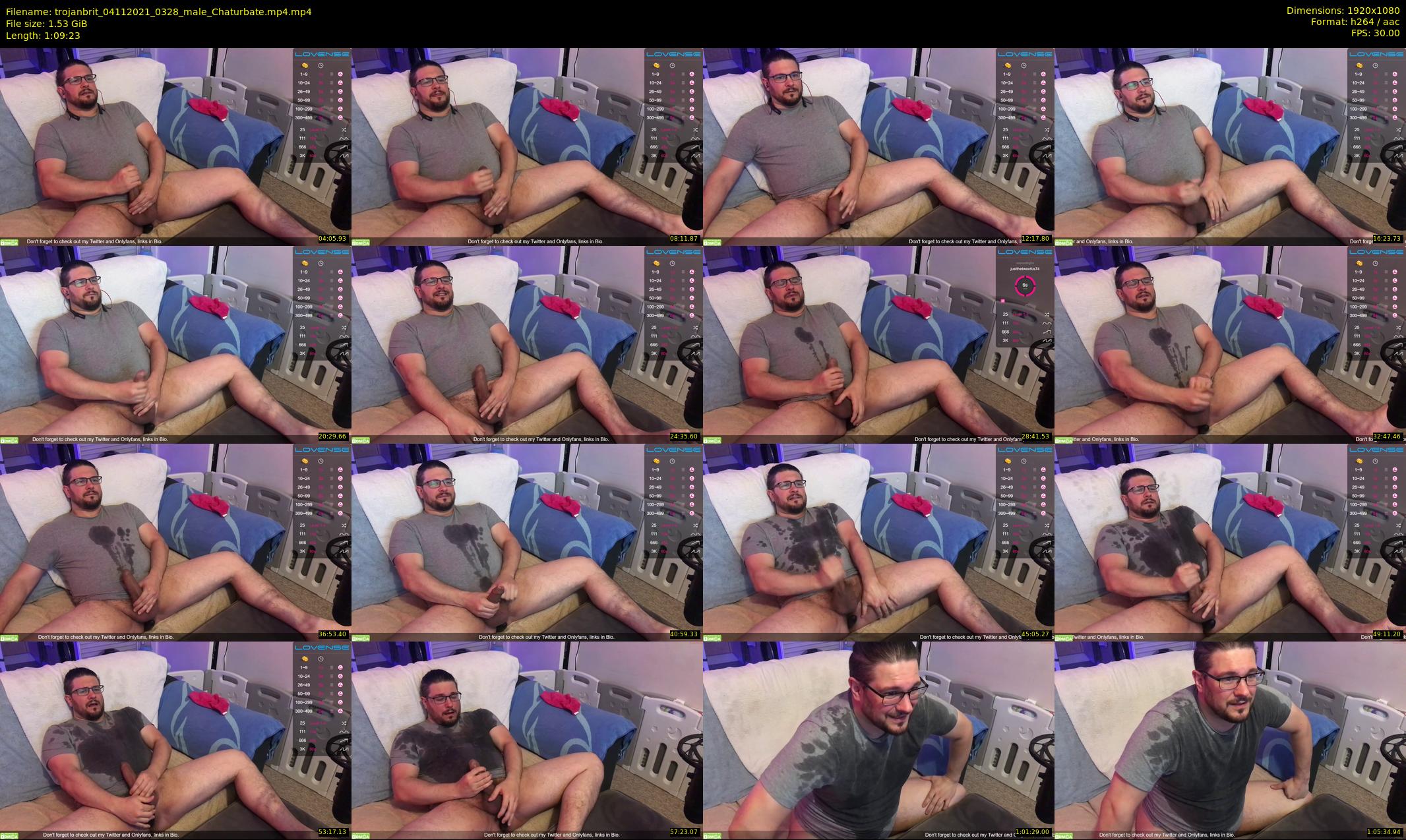 trojanbrit — 70 minute Chaturbate male cam show recording, 1080p, Nov 4, 2021